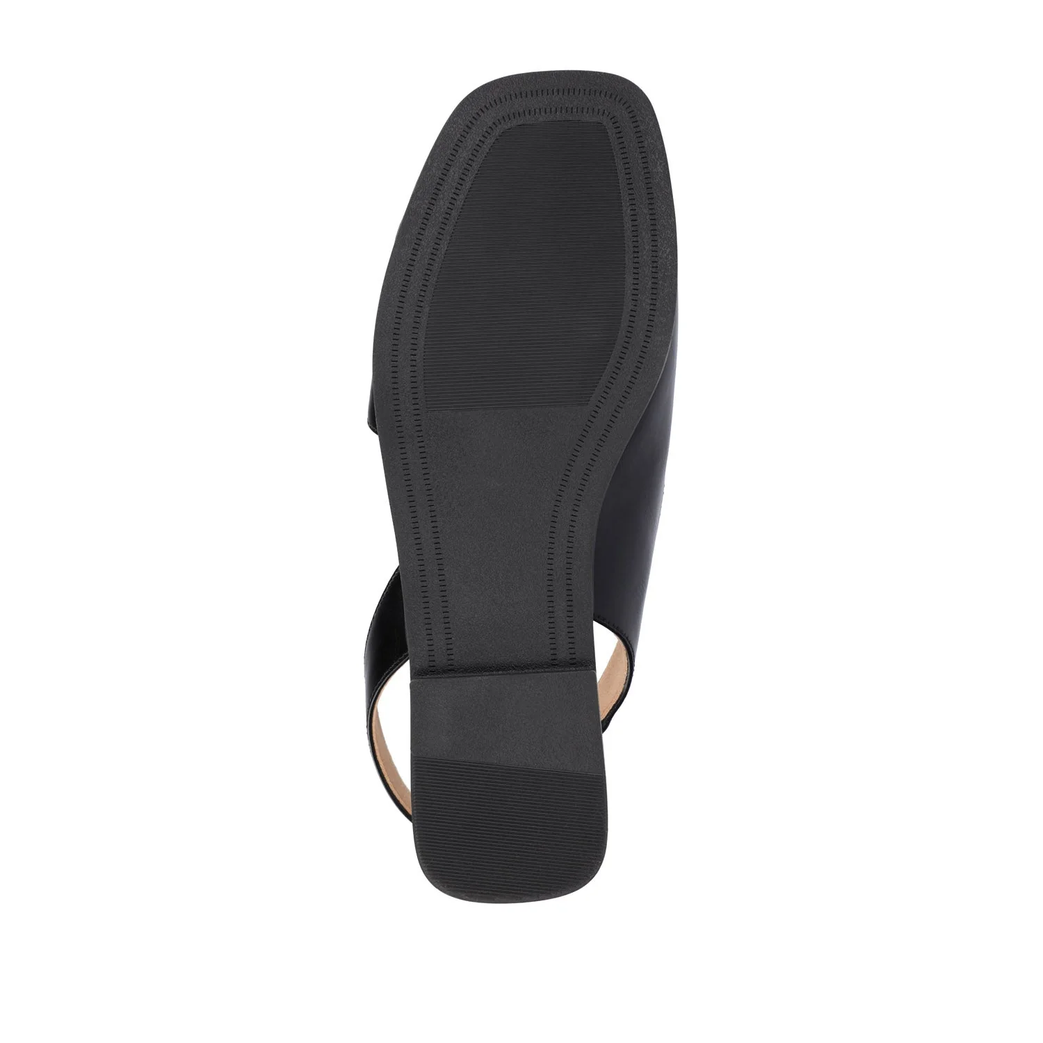 BRINSLEY SANDALS IN VEGAN LEATHER - Black PU - Image 8