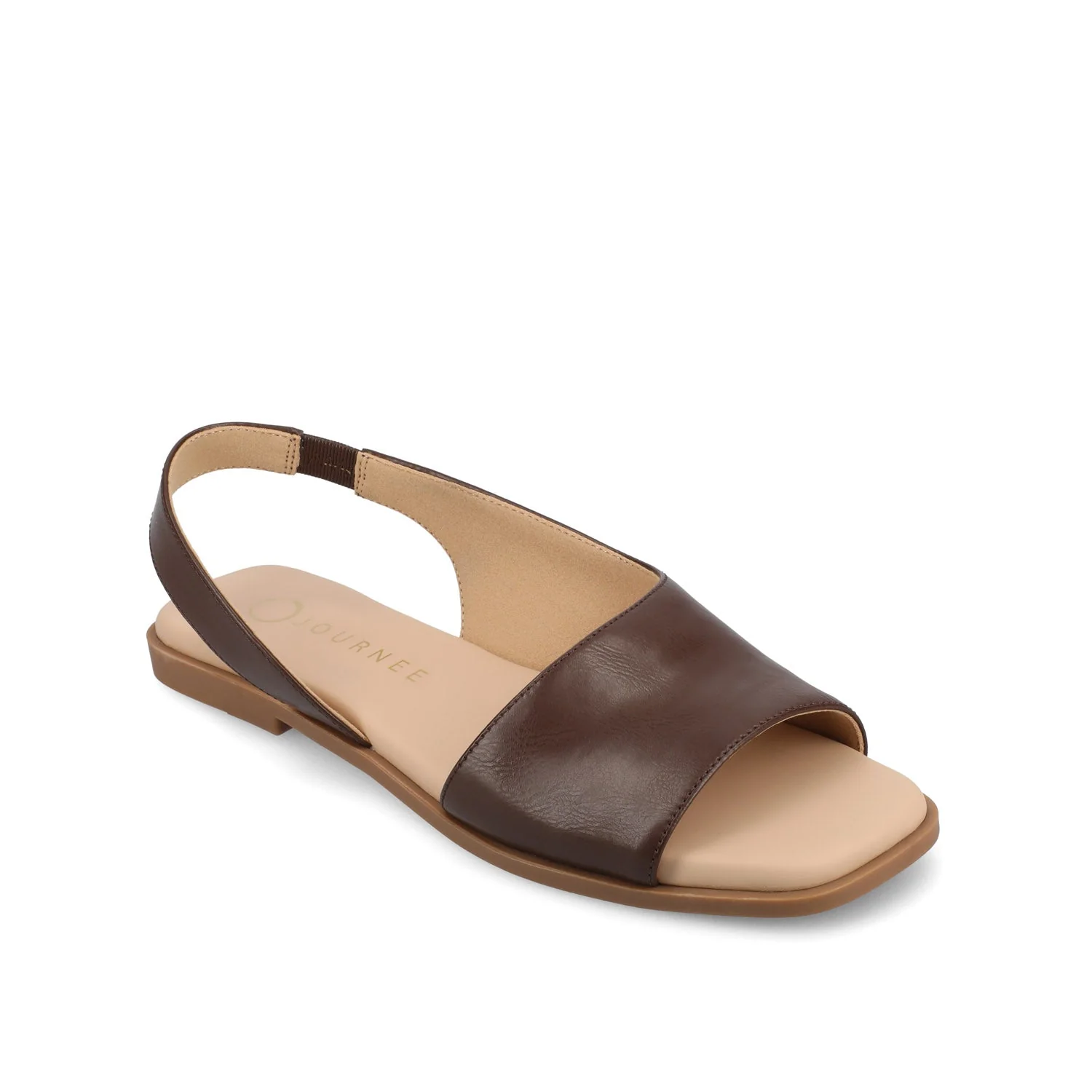 BRINSLEY SANDALS IN VEGAN LEATHER - Brown PU - Image 2