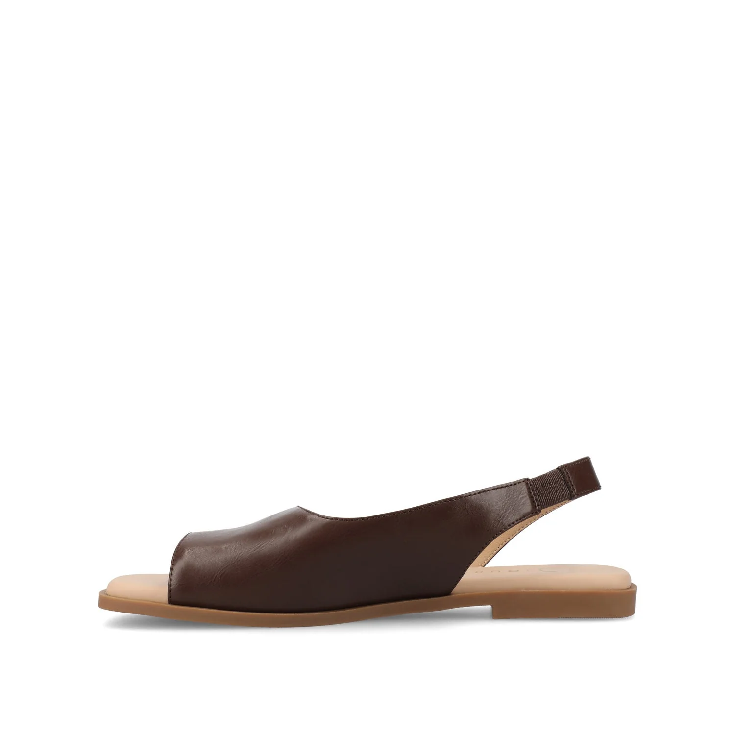 BRINSLEY SANDALS IN VEGAN LEATHER - Brown PU - Image 3