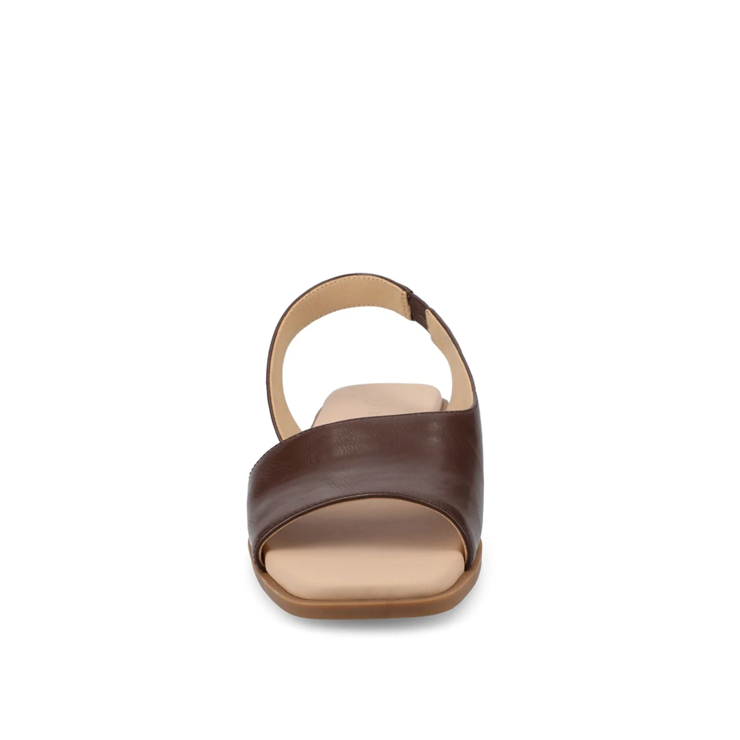 BRINSLEY SANDALS IN VEGAN LEATHER - Brown PU - Image 5