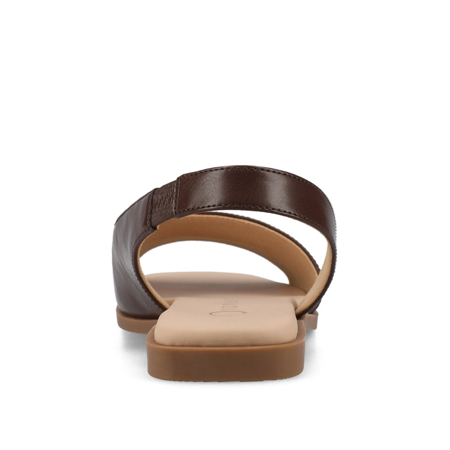 BRINSLEY SANDALS IN VEGAN LEATHER - Brown PU - Image 7