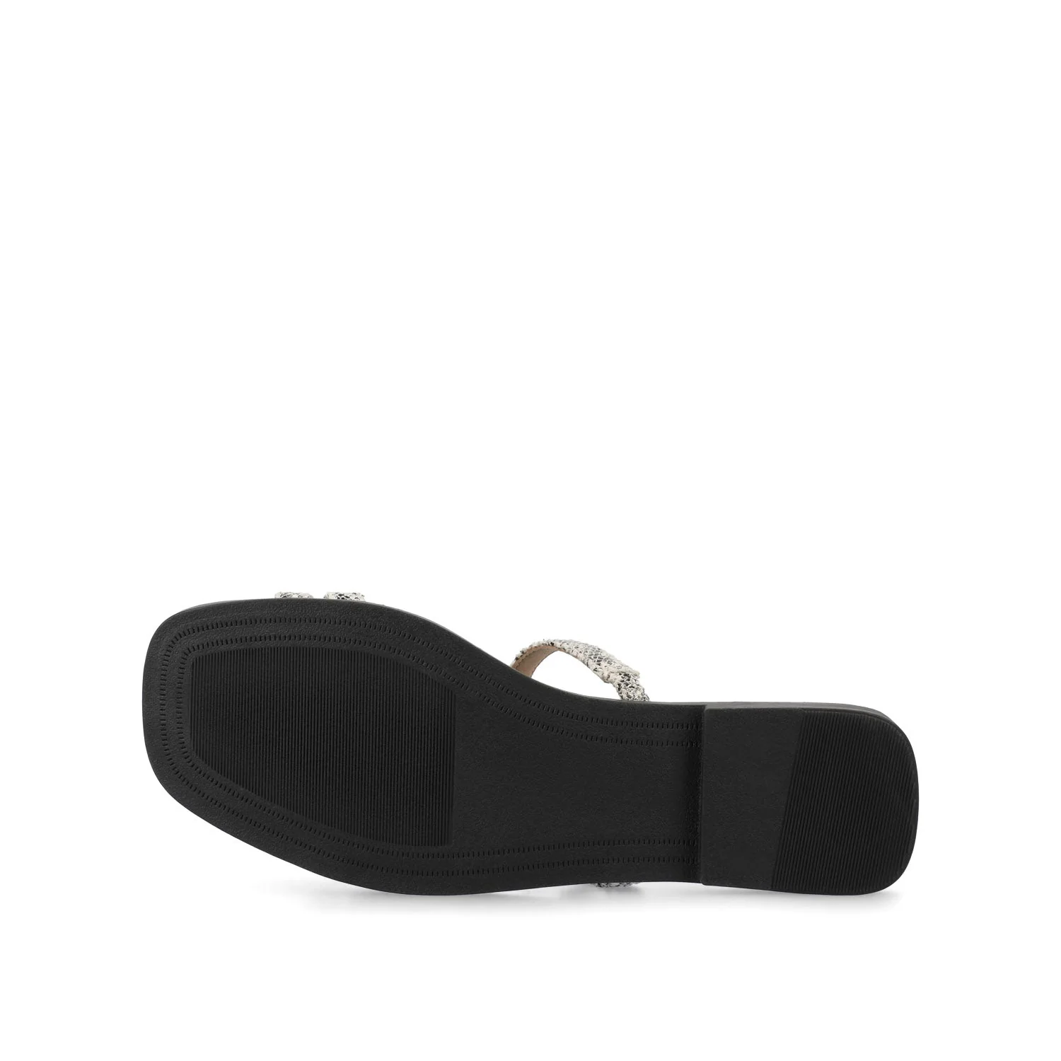 BRISA SLIDE SANDALS IN VEGAN LEATHER - Snake - Image 5