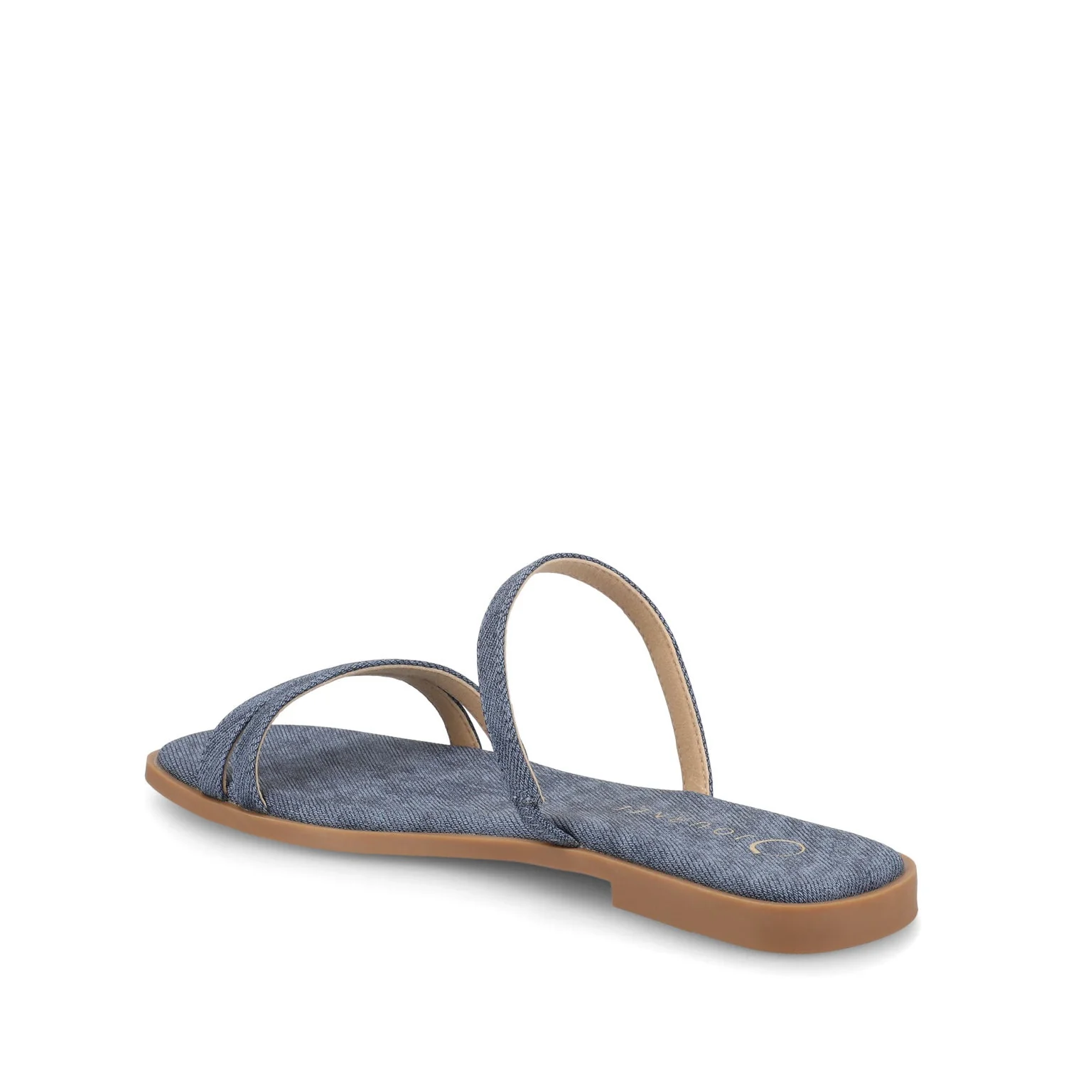 BRISA MULTI STRAP SLIDE SANDALS - Denim - Image 4