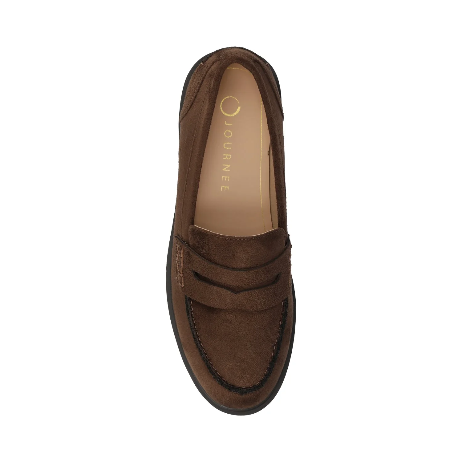 BROOKS PENNY LOAFER - Chocolate - Image 4