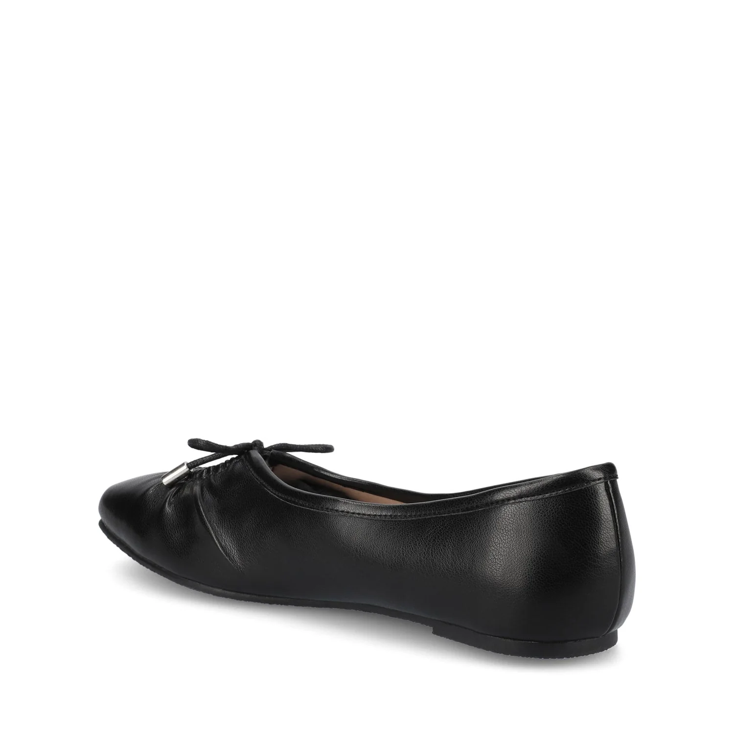 CALLEE BALLET FLATS IN VEGAN LEATHER - Black - Image 4