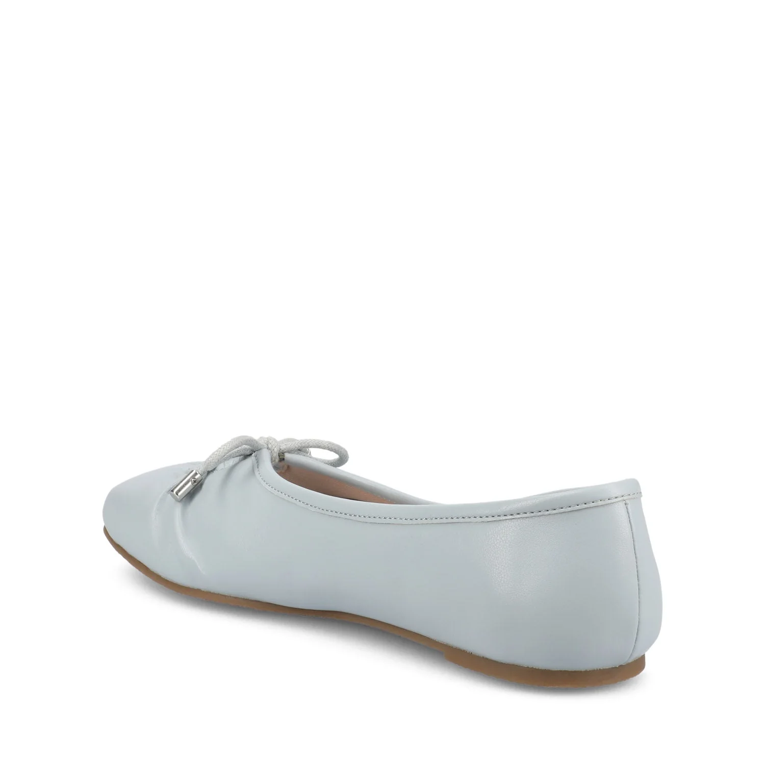 CALLEE BALLET FLATS IN VEGAN LEATHER - Light Blue - Image 4