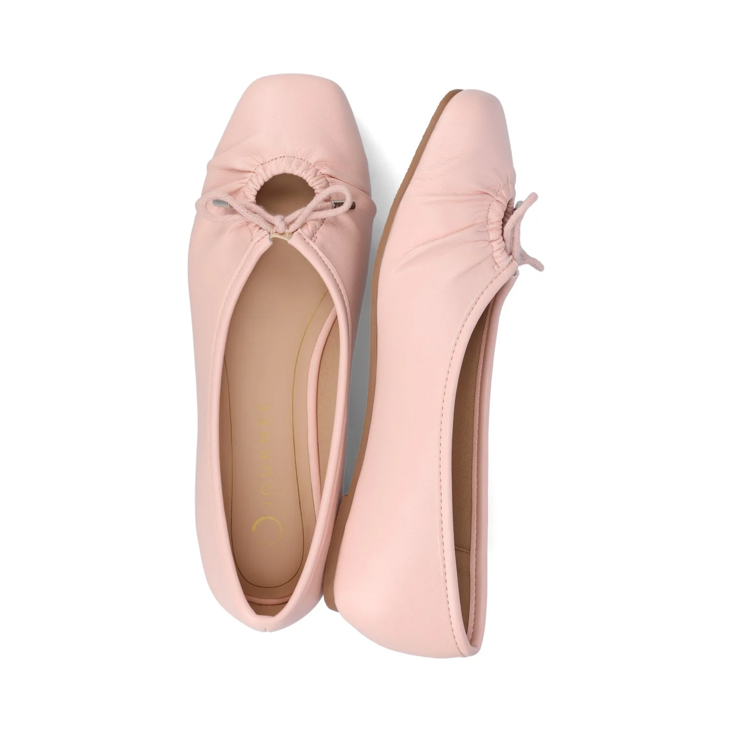 CALLEE BALLET FLATS IN VEGAN LEATHER - Pink - Image 3
