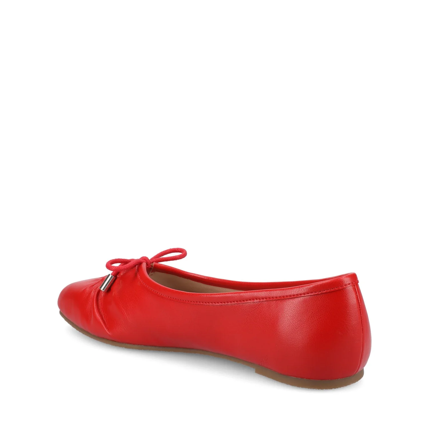 CALLEE BALLET FLATS IN VEGAN LEATHER - Red - Image 4