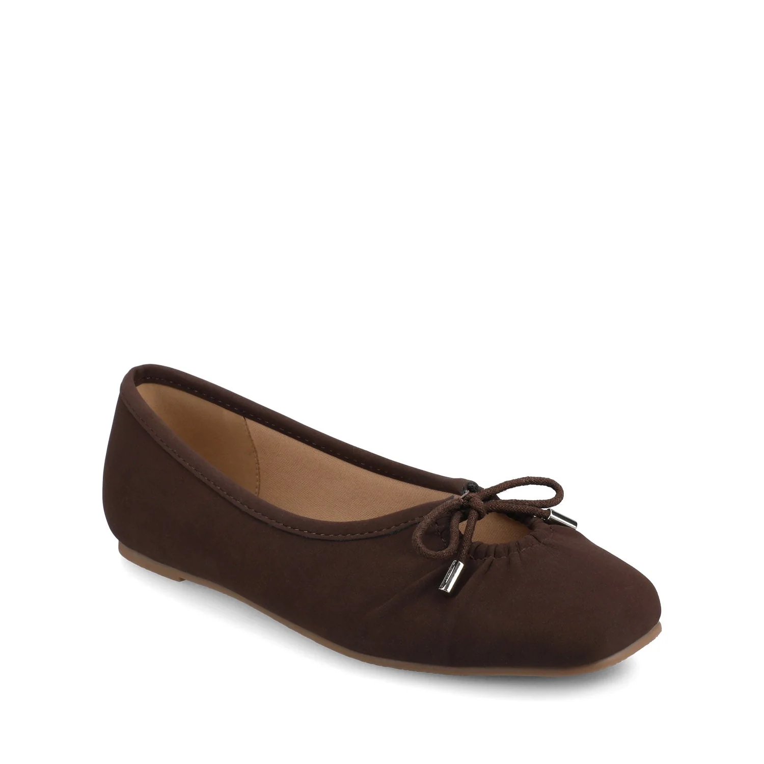 CALLEE BALLET FLATS - Chocolate - Image 2