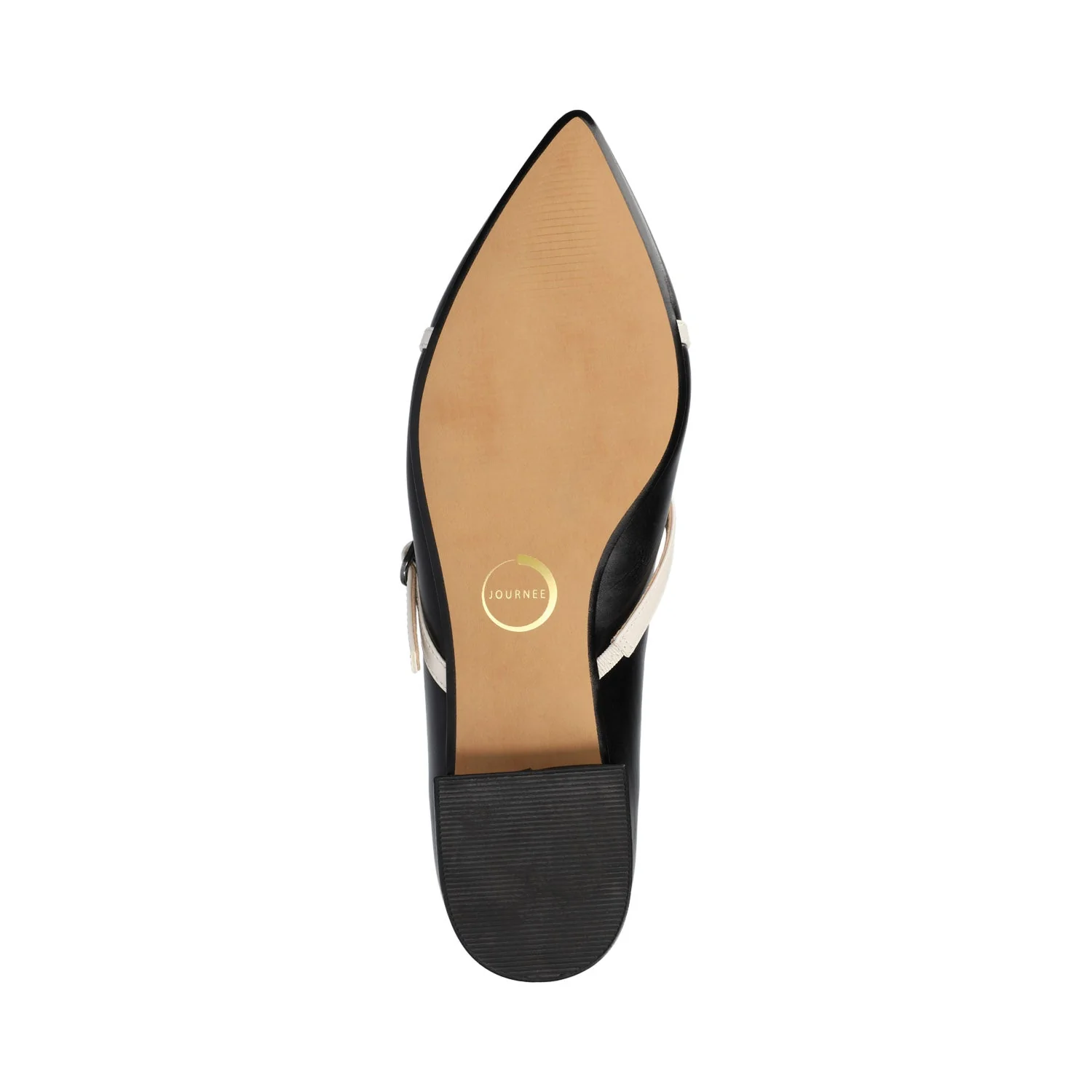 CAMBY DRESS FLAT IN VEGAN LEATHER - Oxblood Patent - Image 6
