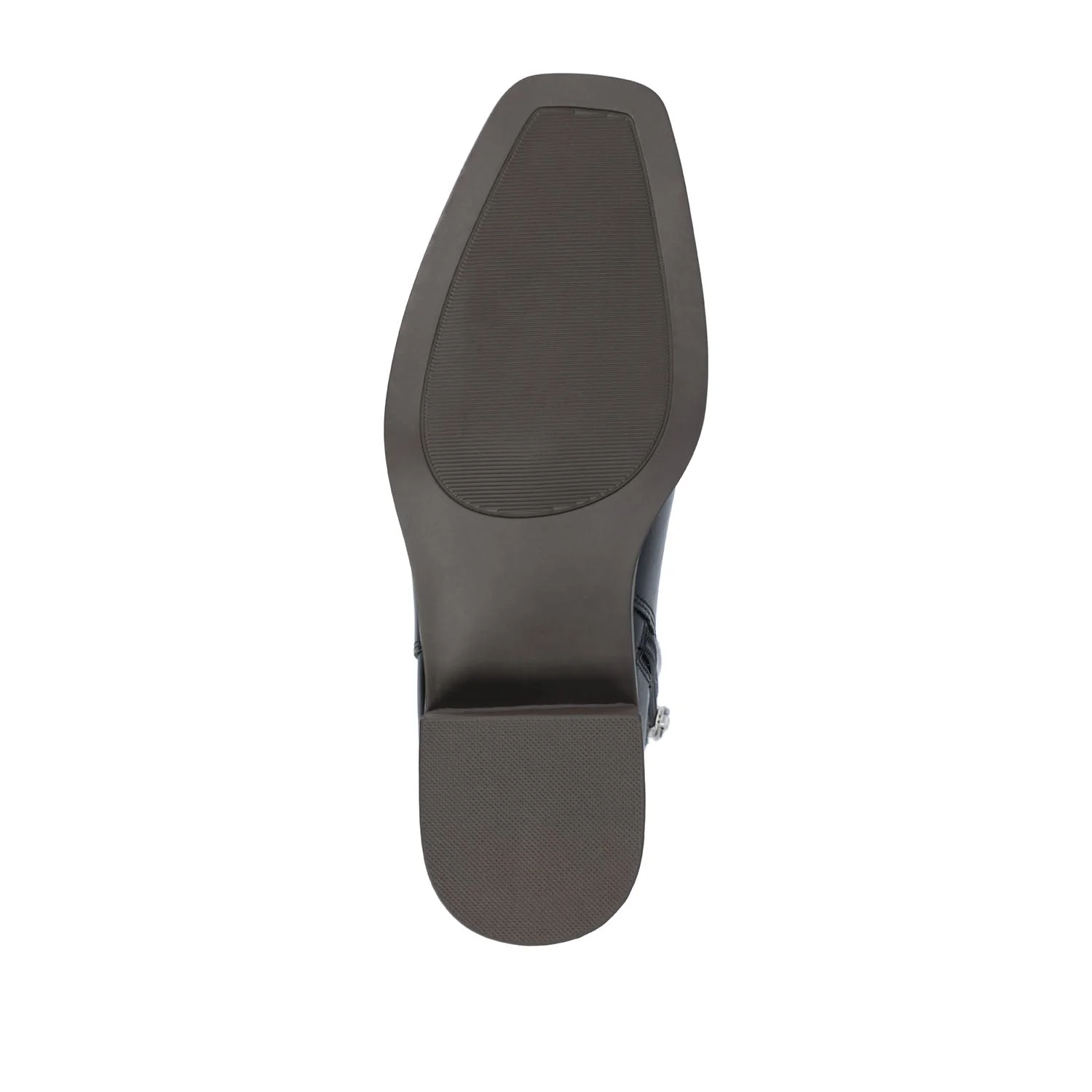 CAPPRI SQUARE-TOE BOOTIES IN VEGAN LEATHER - Black PU - Image 8