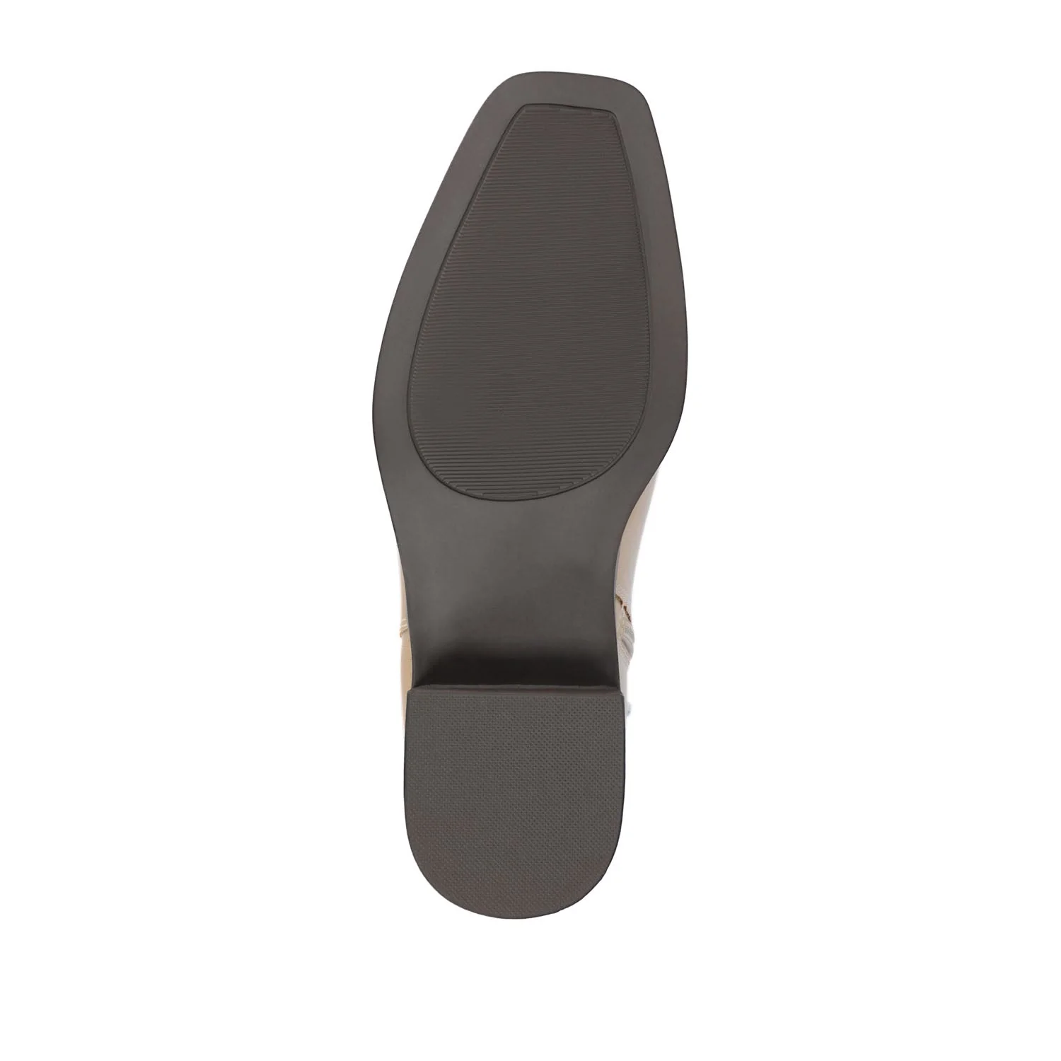 CAPPRI SQUARE TOE BOOTIES IN WIDE - Tan PU - Image 8