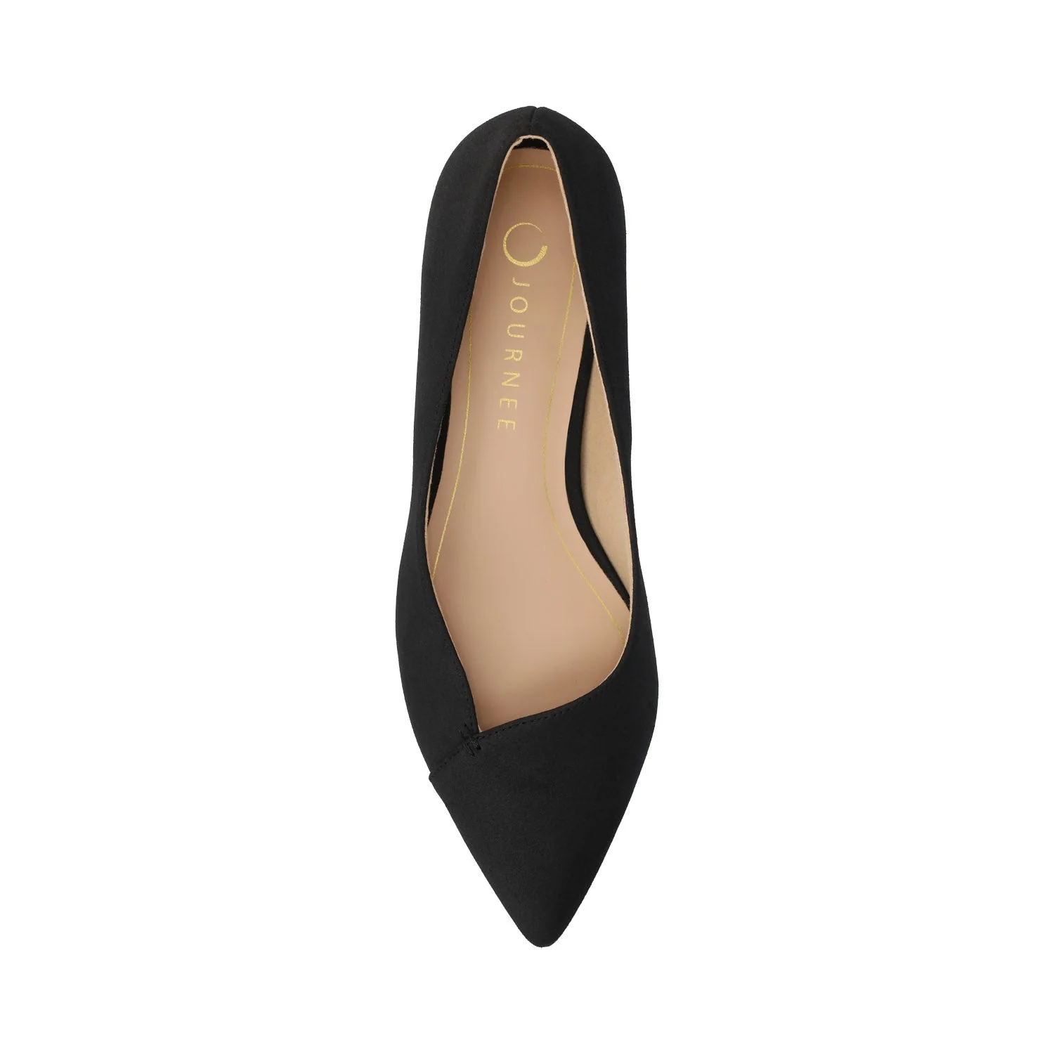 CARMIN DRESS FLATS IN WIDE - Black Suede - Image 4