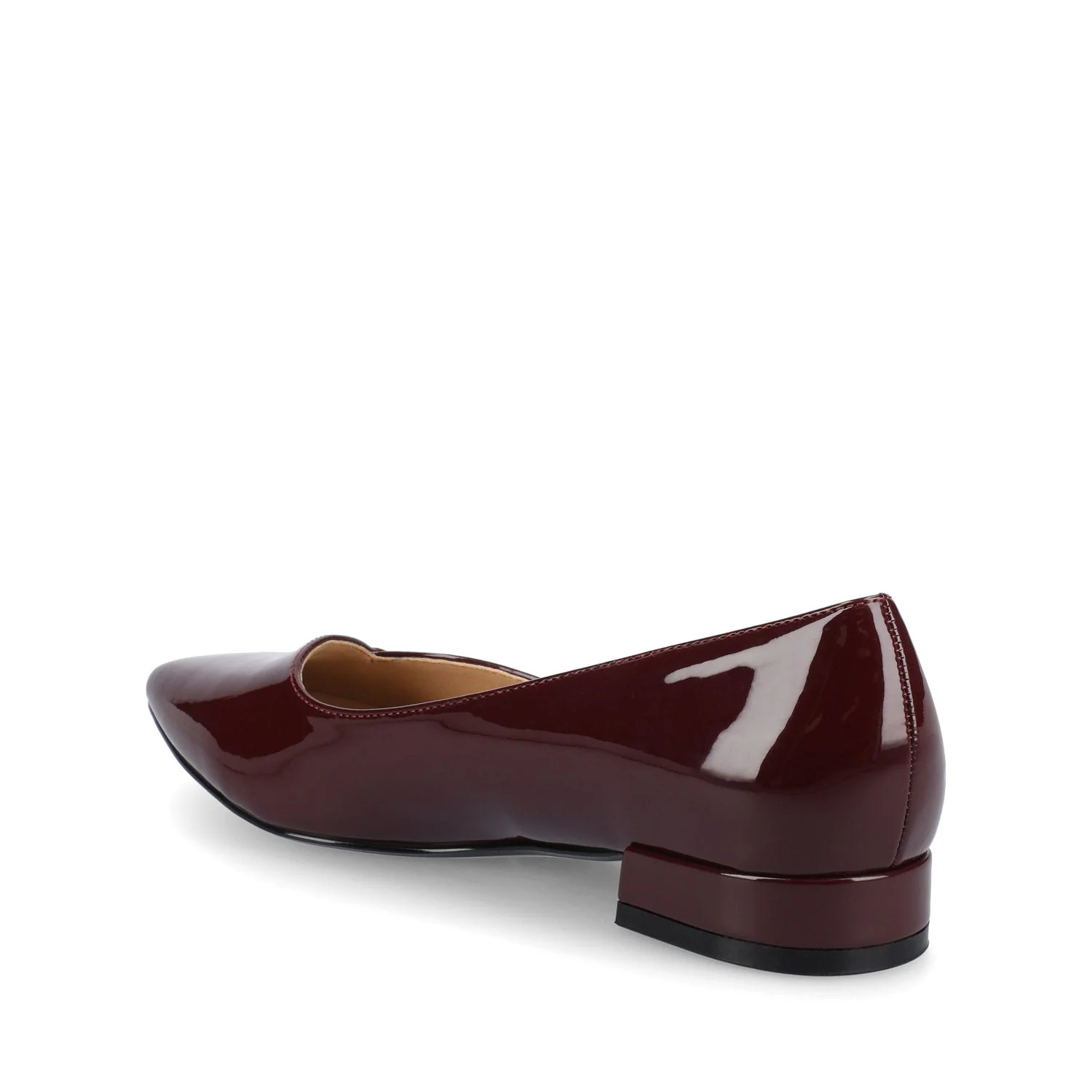 CARMIN DRESS FLATS IN WIDE - Oxblood Patent - Image 3