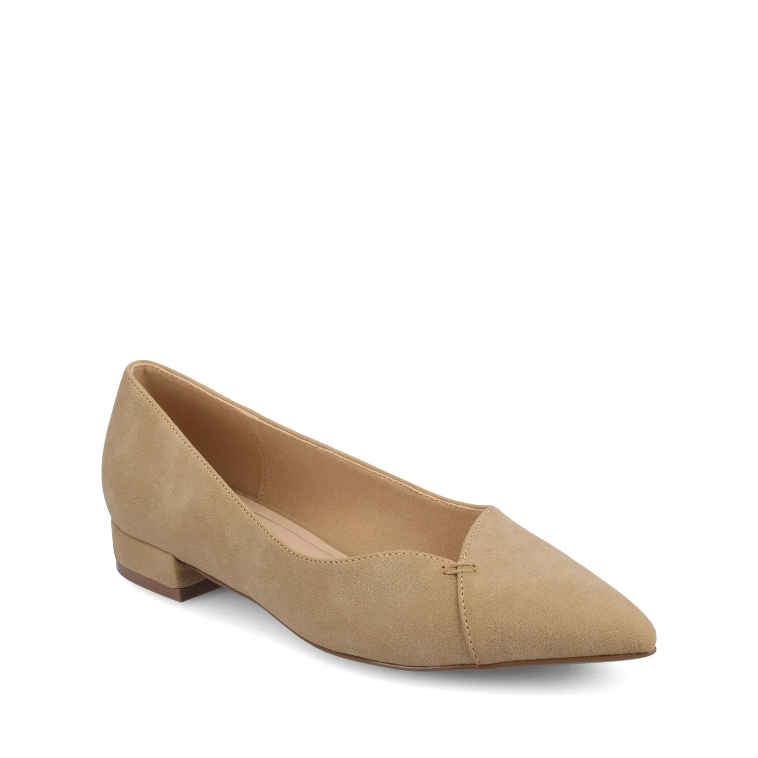 CARMIN DRESS FLATS IN WIDE - Sand - Image 2