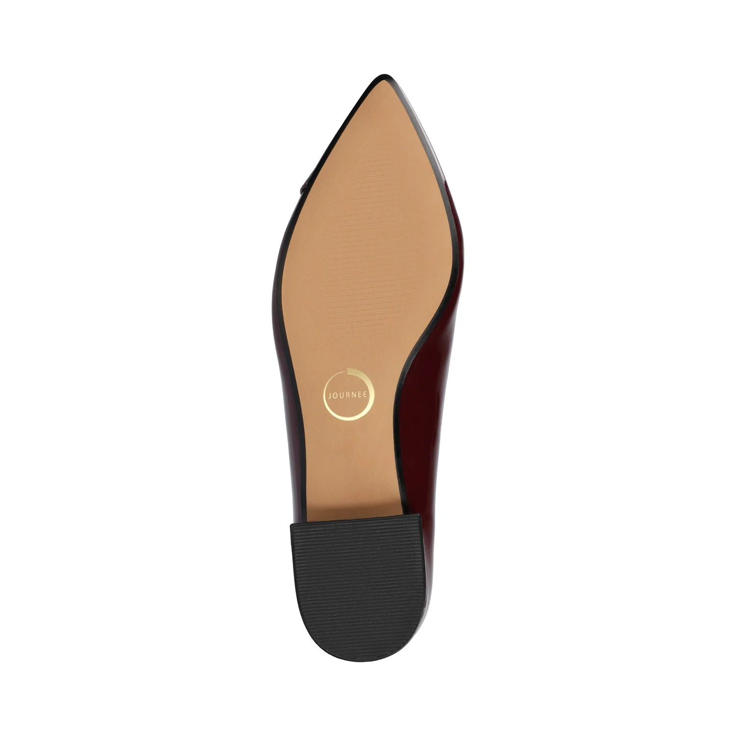 CARMIN DRESS FLATS - Oxblood Patent - Image 5