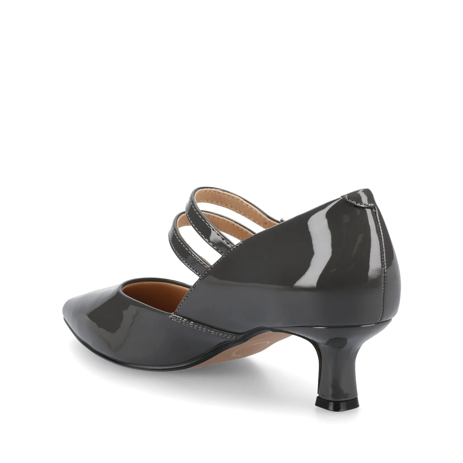 CARNATION MARY JANE PUMPS - Charcoal - Image 3
