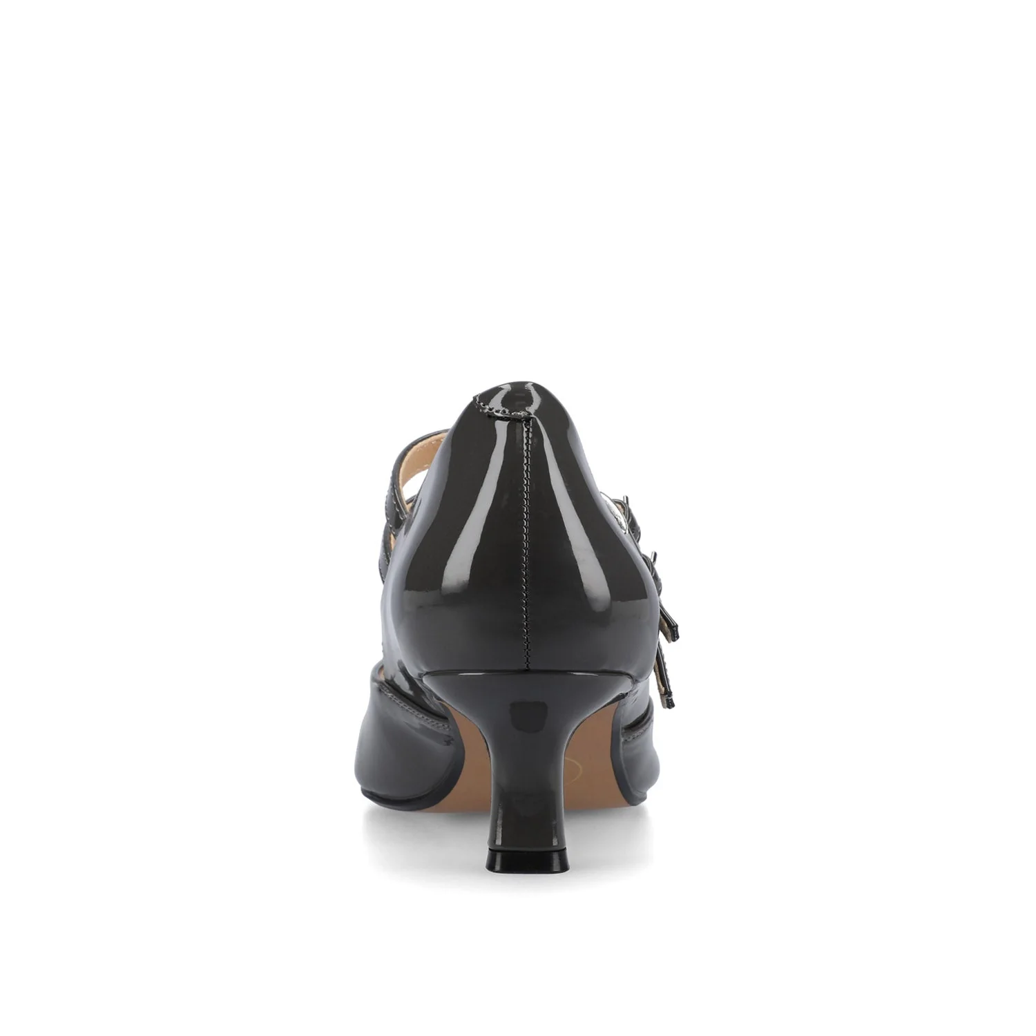 CARNATION MARY JANE PUMPS - Charcoal - Image 6