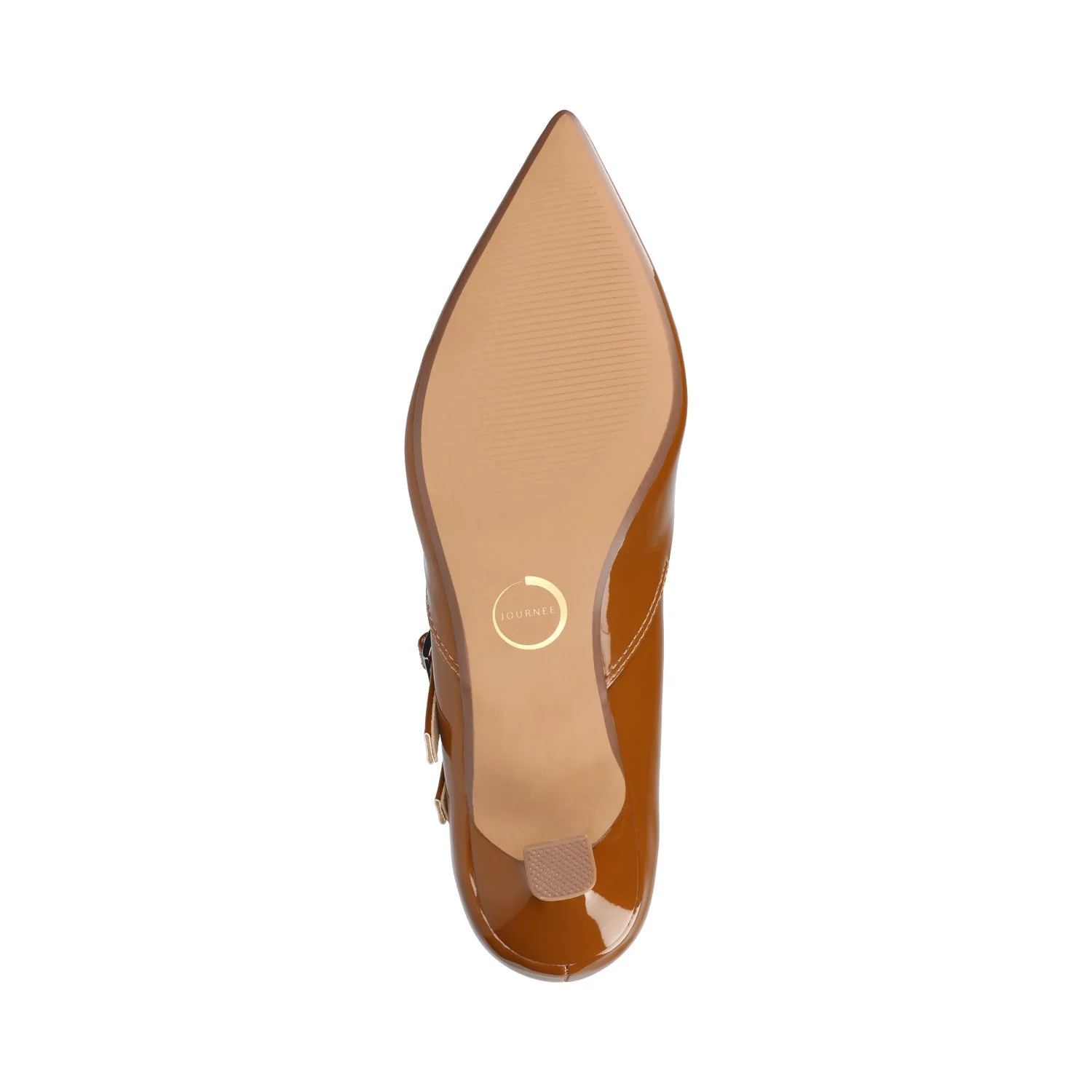 CARNATION MARY JANE PUMPS - Cognac - Image 5
