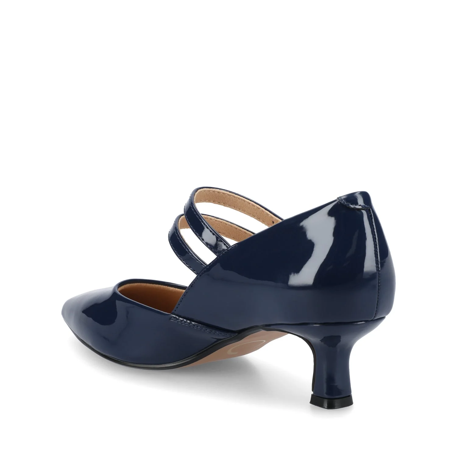 CARNATION MARY JANE PUMPS - Navy - Image 3