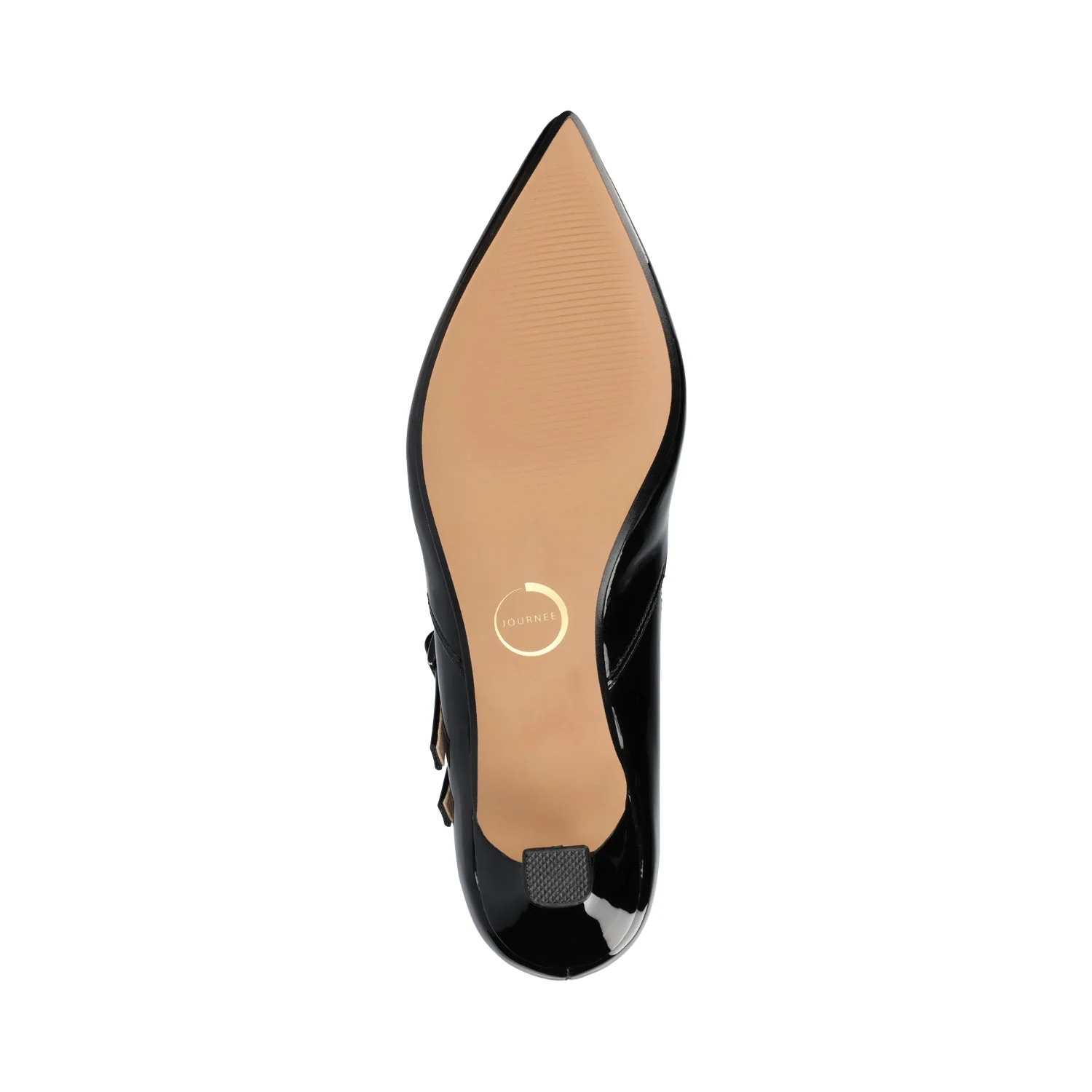 CARNATION MARY JANE PUMPS - Patent Black - Image 5