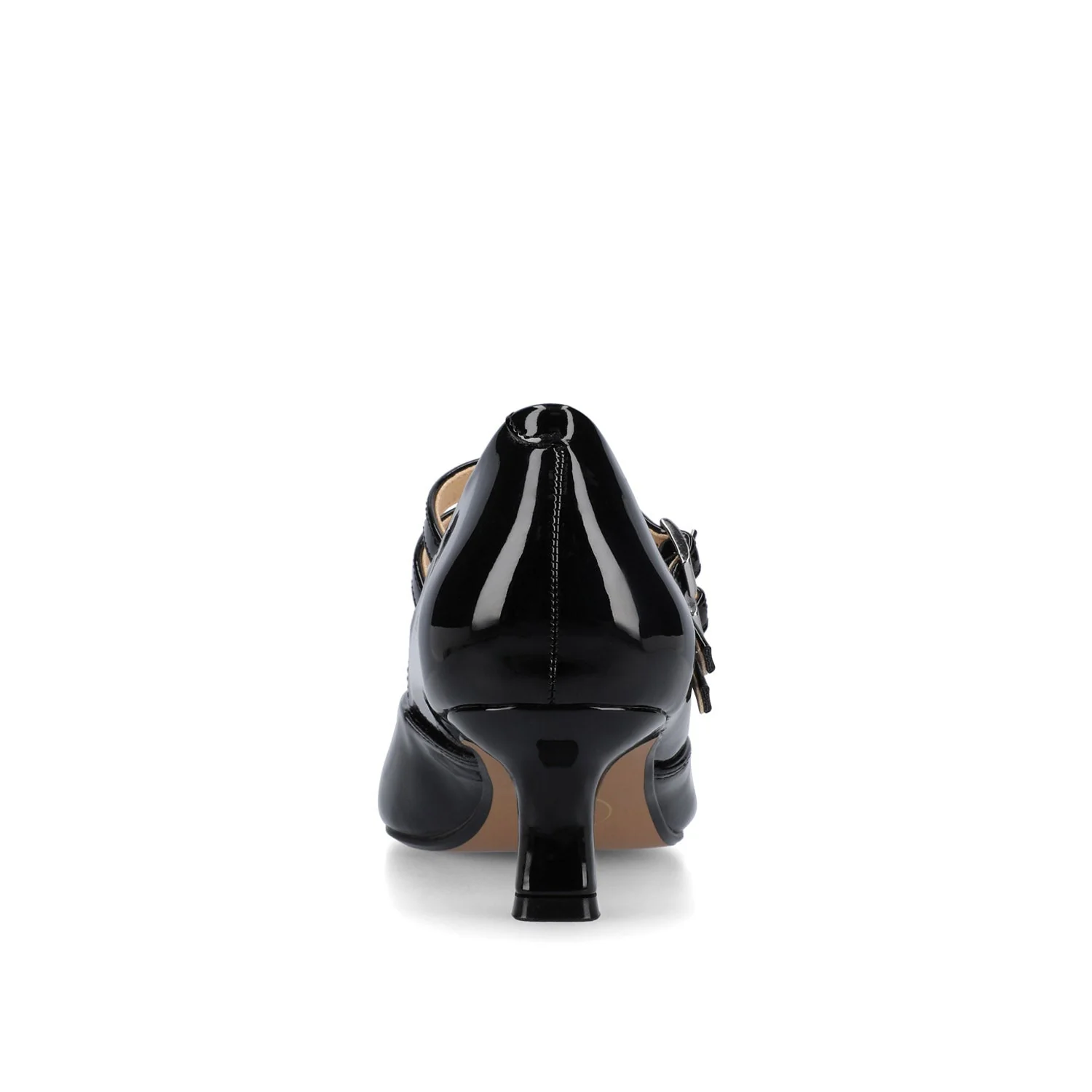 CARNATION MARY JANE PUMPS - Patent Black - Image 6