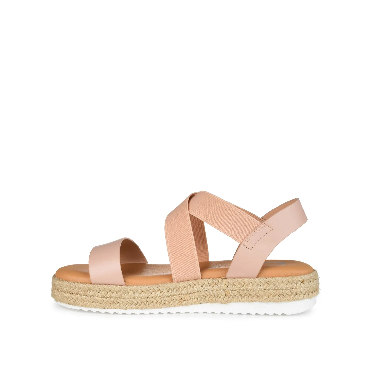 CAROLINE ESPADRILLE PLATFORM SANDALS - Blush - Image 4