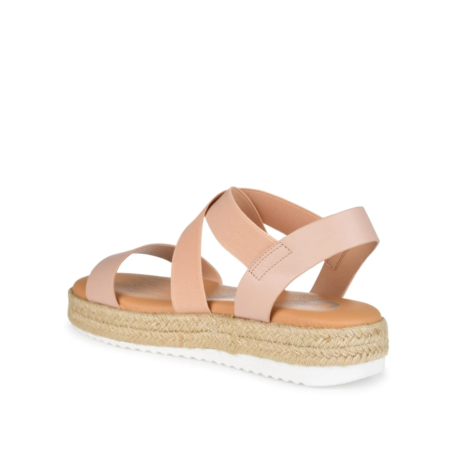 CAROLINE ESPADRILLE PLATFORM SANDALS - Blush - Image 5