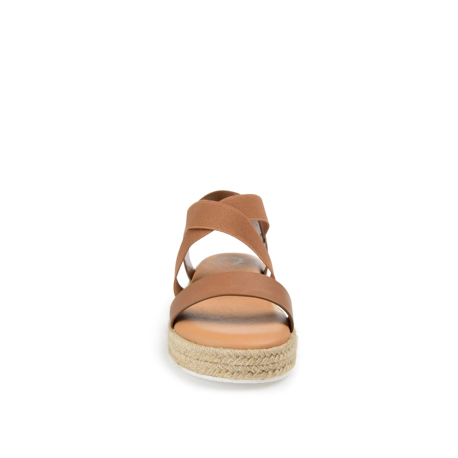 CAROLINE ESPADRILLE PLATFORM SANDALS - Tan - Image 5