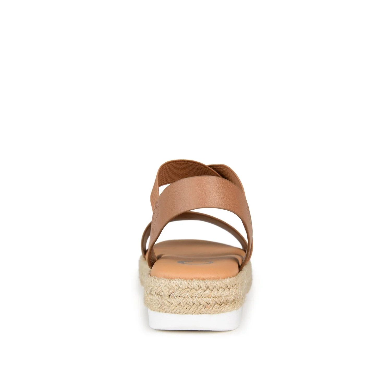 CAROLINE ESPADRILLE PLATFORM SANDALS - Tan - Image 7