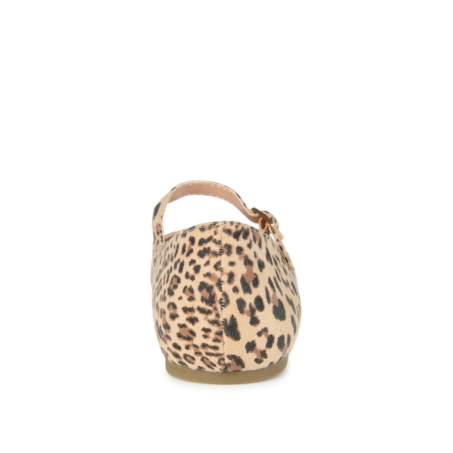 CARRIE FAUX SUEDE BALLET FLATS IN WIDE - Leopard Faux Suede 2 - Image 7