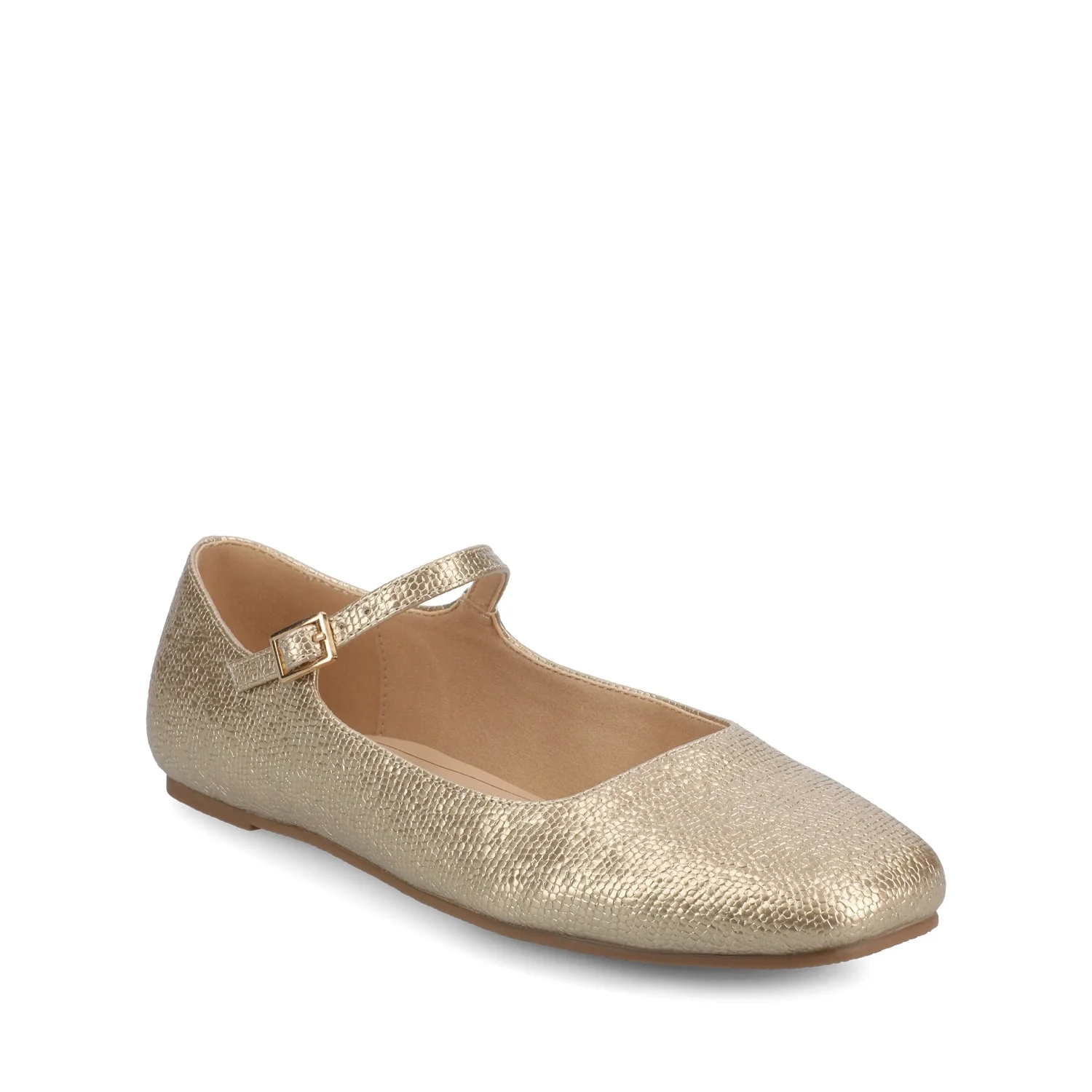 CARRIE DRESS FLATS - Champagne - Image 2