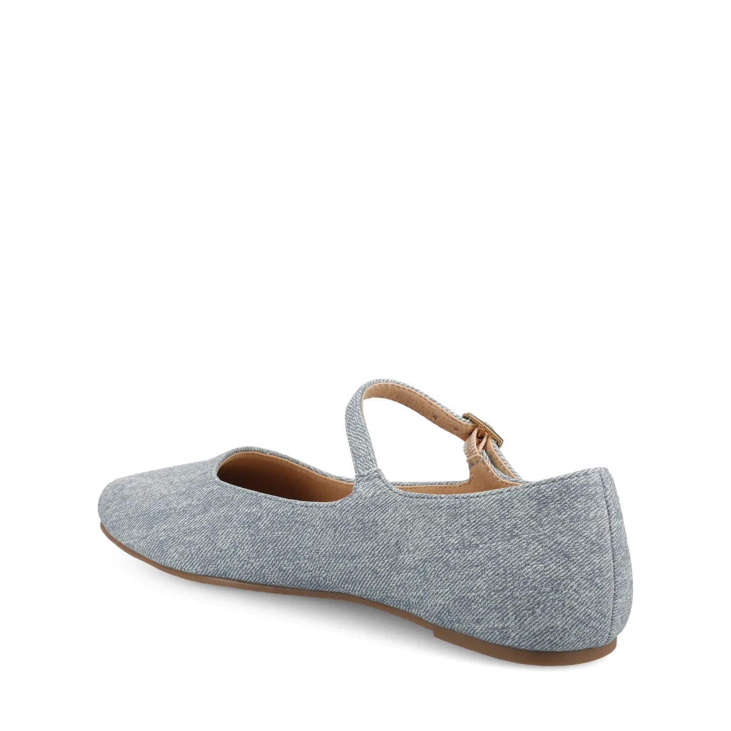 CARRIE DRESS FLATS - Denim - Image 3