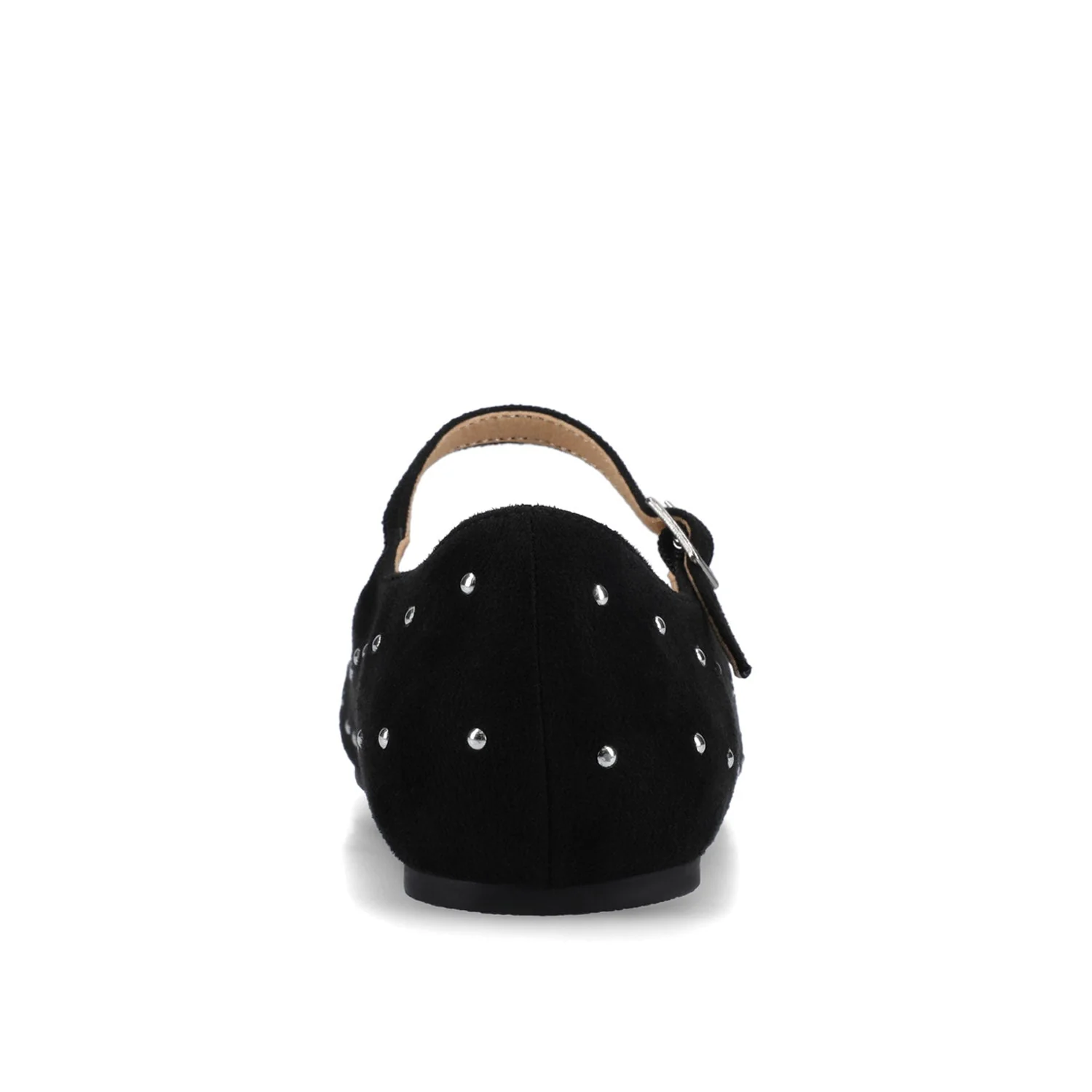 CARRIE DRESS FLATS IN WIDE - Black/Stud - Image 6