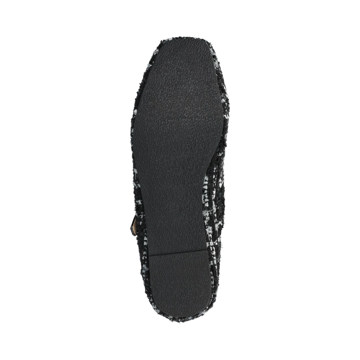 CARRIE DRESS FLATS IN WIDE - Black Tweed - Image 5