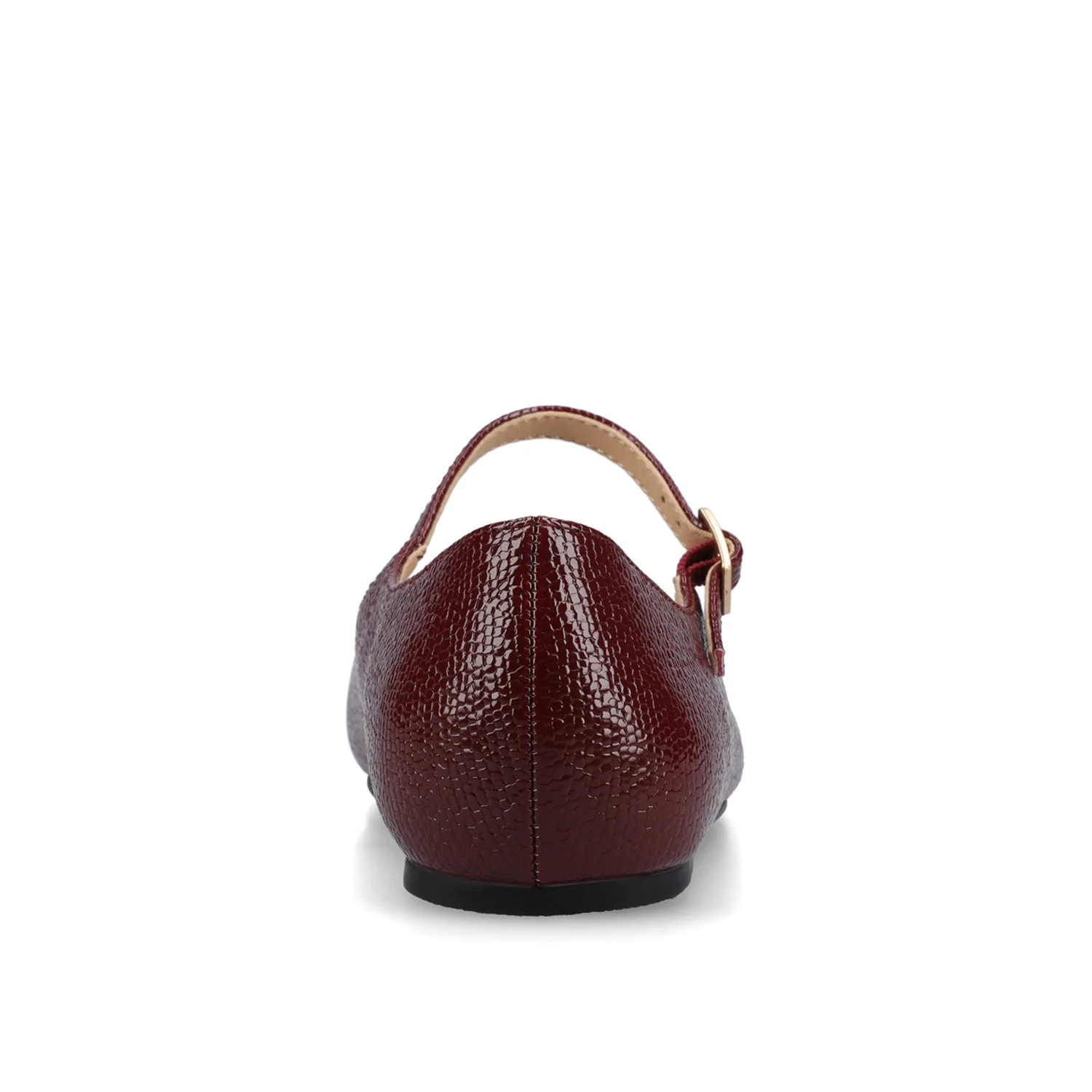 CARRIE DRESS FLATS IN WIDE - Oxblood - Image 6