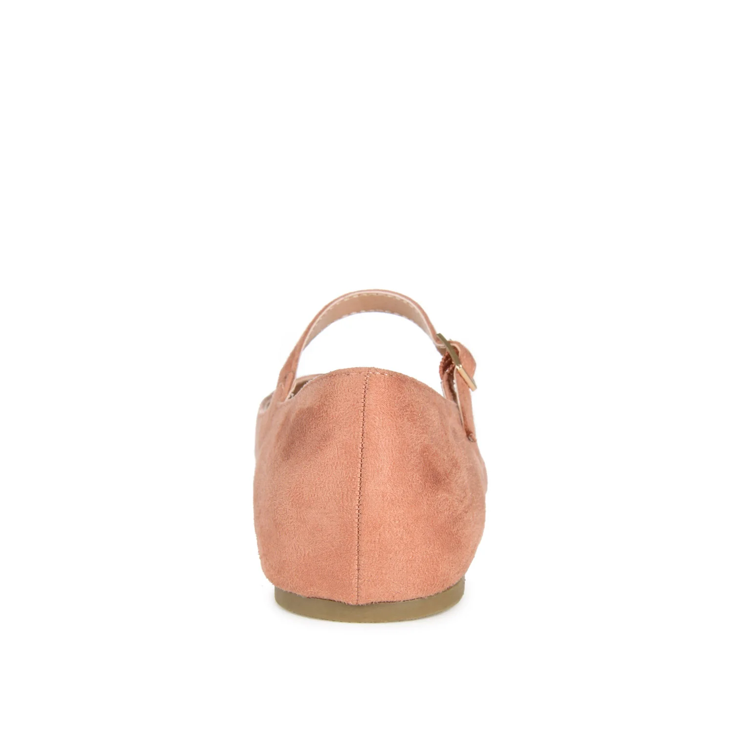 CARRIE FAUX SUEDE BALLET FLATS - Rose - Image 6