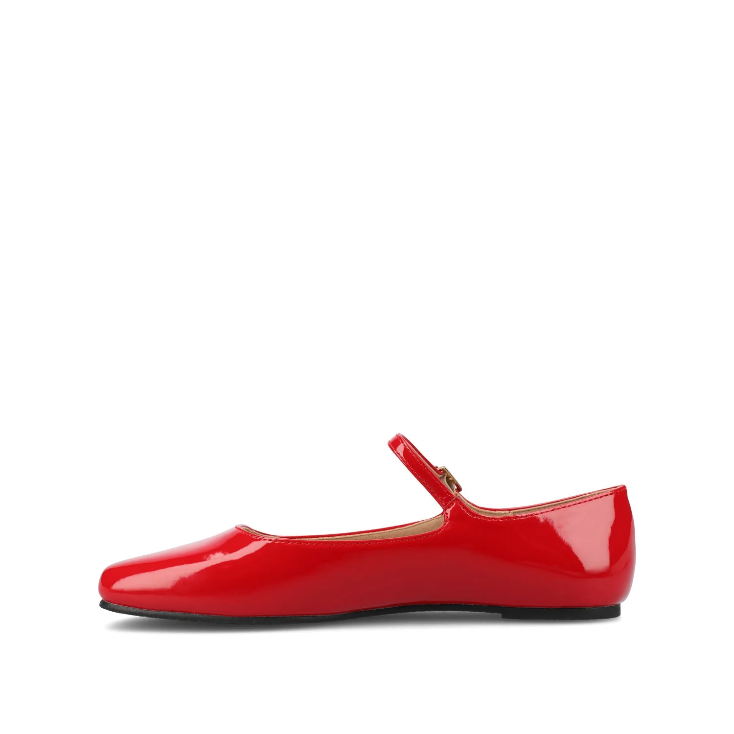 CARRIE BALLET FLATS IN PATENT - Red Patent - Image 3