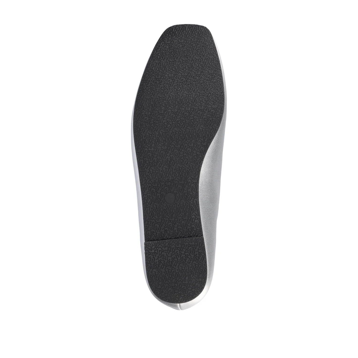 CARRIE BALLET FLATS IN PATENT - Silver PU - Image 8