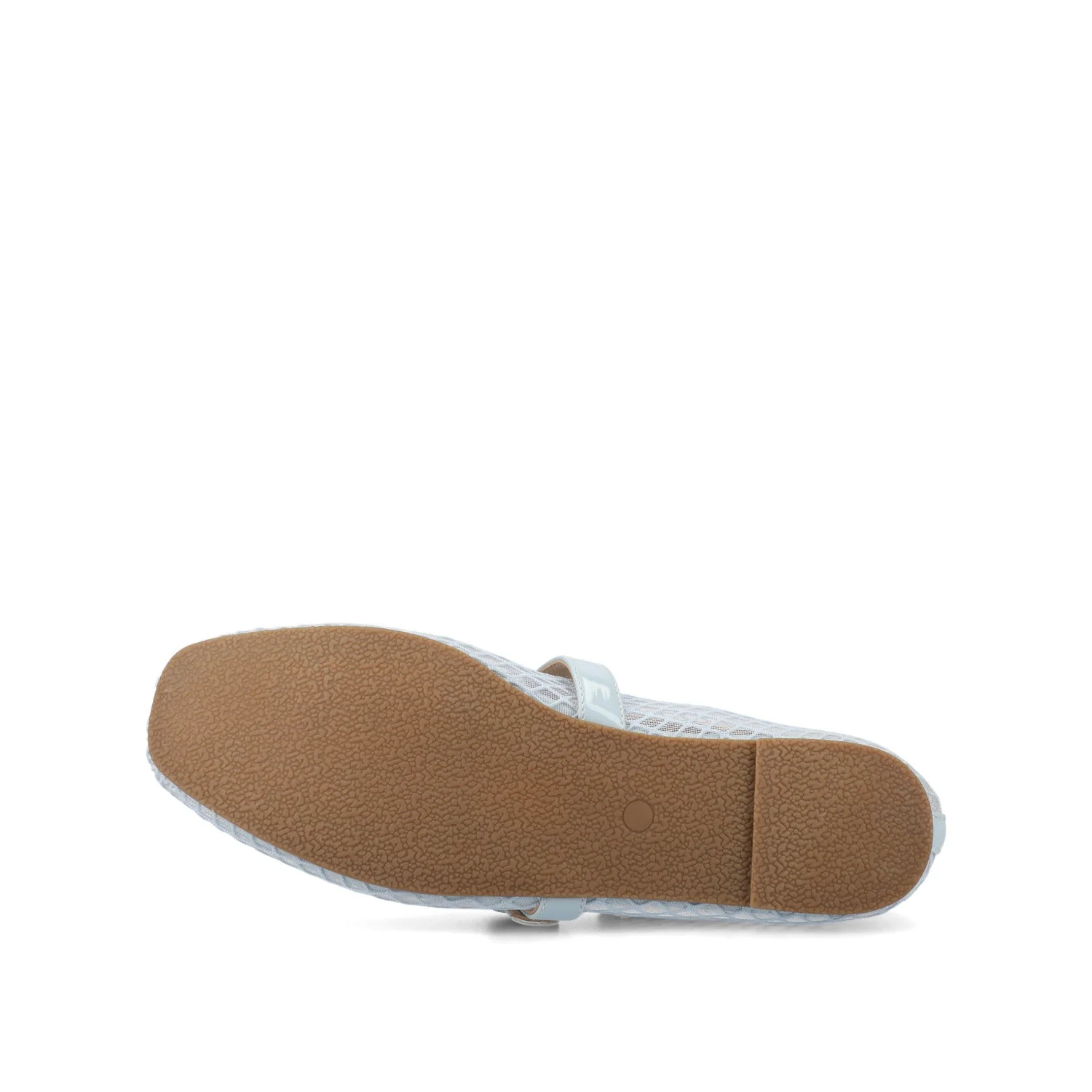 CASHA MARY JANE FLATS IN MESH - Light Blue Mesh - Image 5