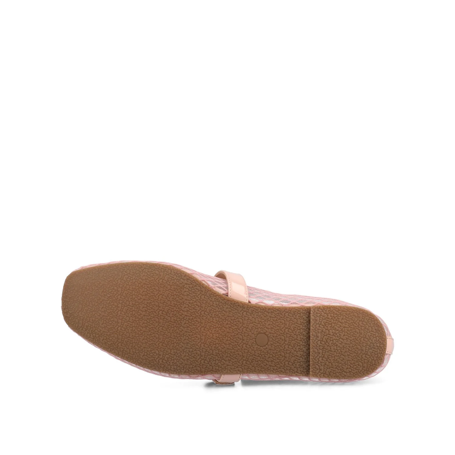 CASHA MARY JANE FLATS IN MESH - Pink Mesh - Image 5