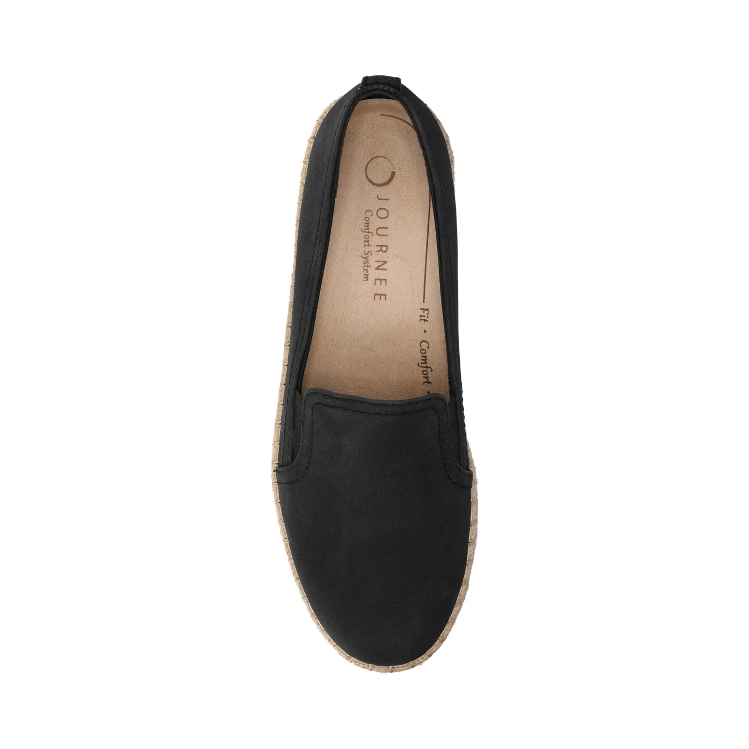CATALINA SLIP ON ESPADRILLES - Black Nubuck - Image 4