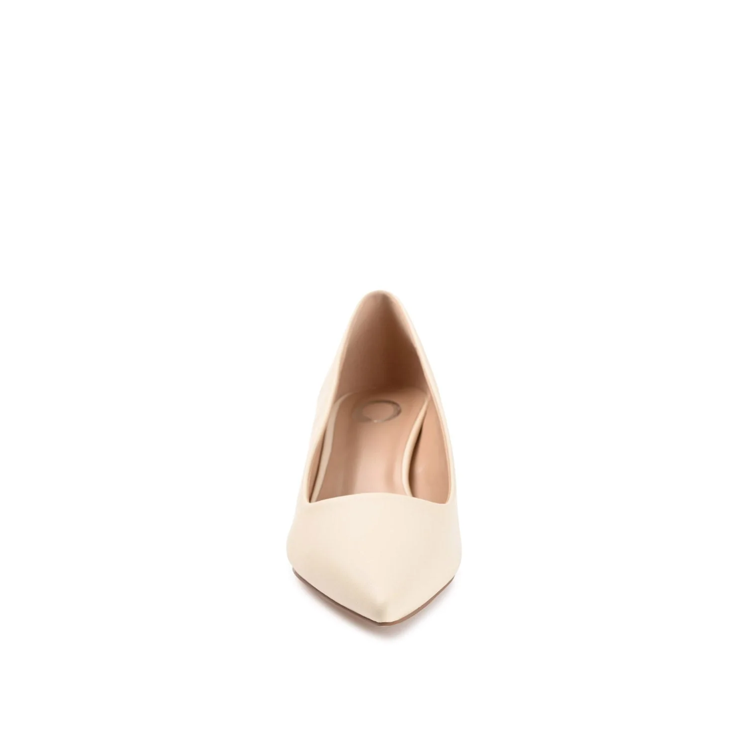 CELICA KITTEN HEELS IN VEGAN LEATHER - Beige PU - Image 5
