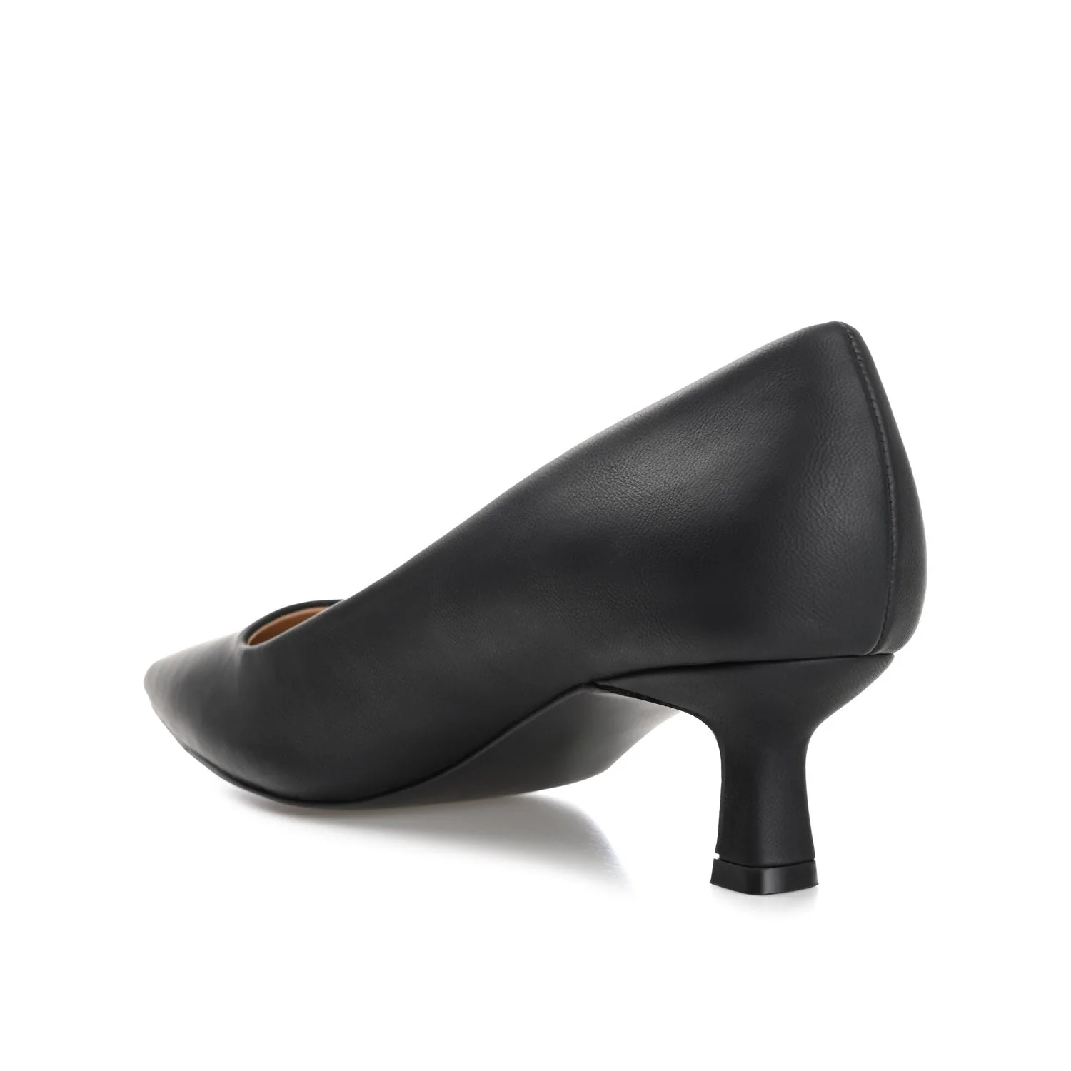CELICA KITTEN HEELS IN VEGAN LEATHER - Black Patent - Image 4