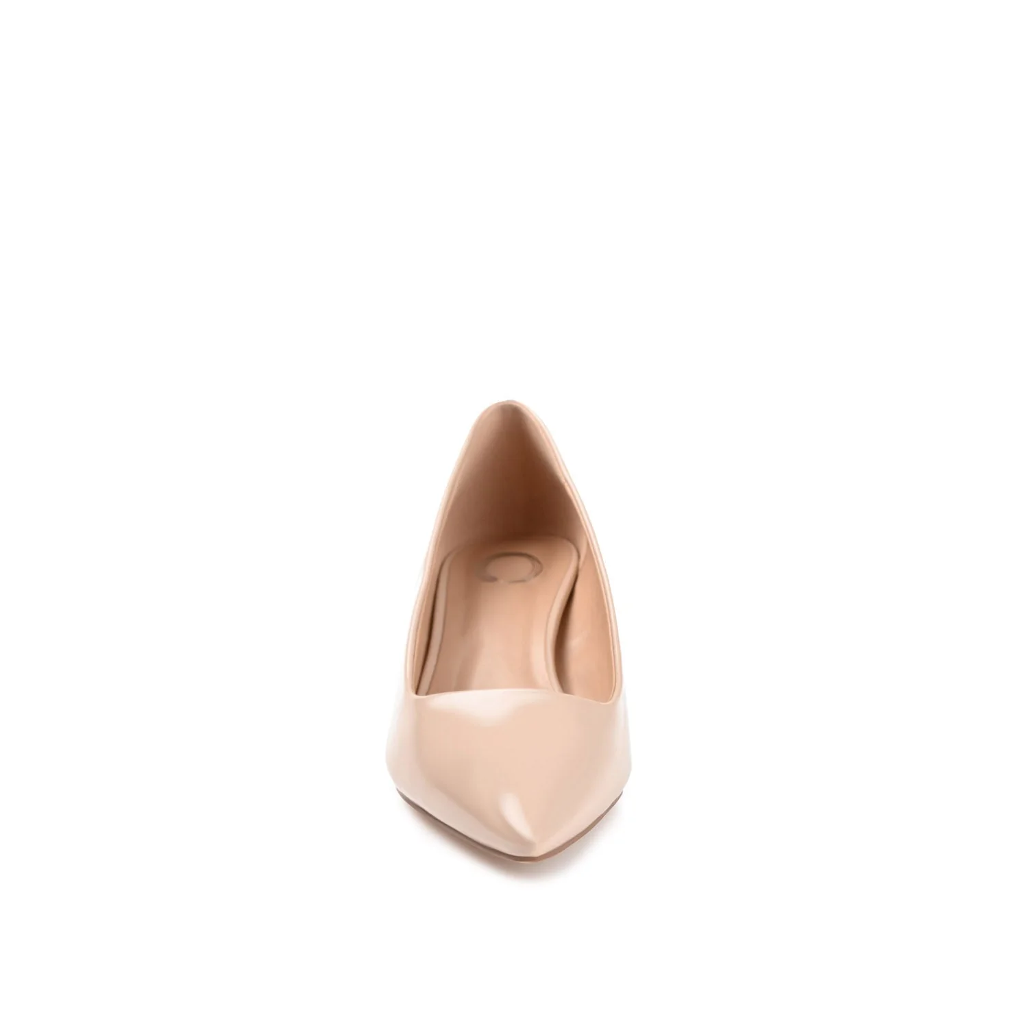 CELICA KITTEN HEELS IN VEGAN LEATHER - Bone Patent - Image 5
