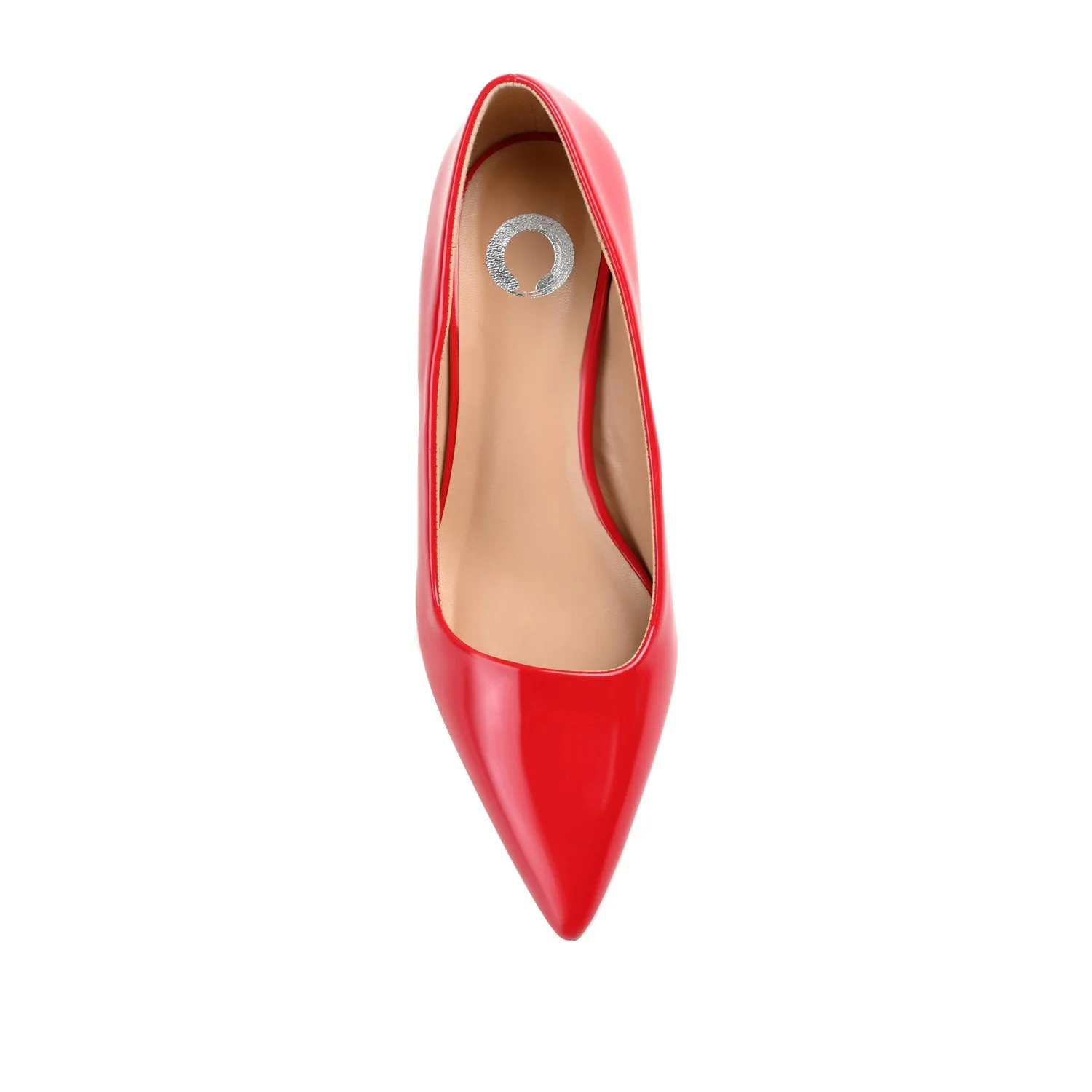 CELICA KITTEN HEELS IN VEGAN LEATHER - Red Patent - Image 6