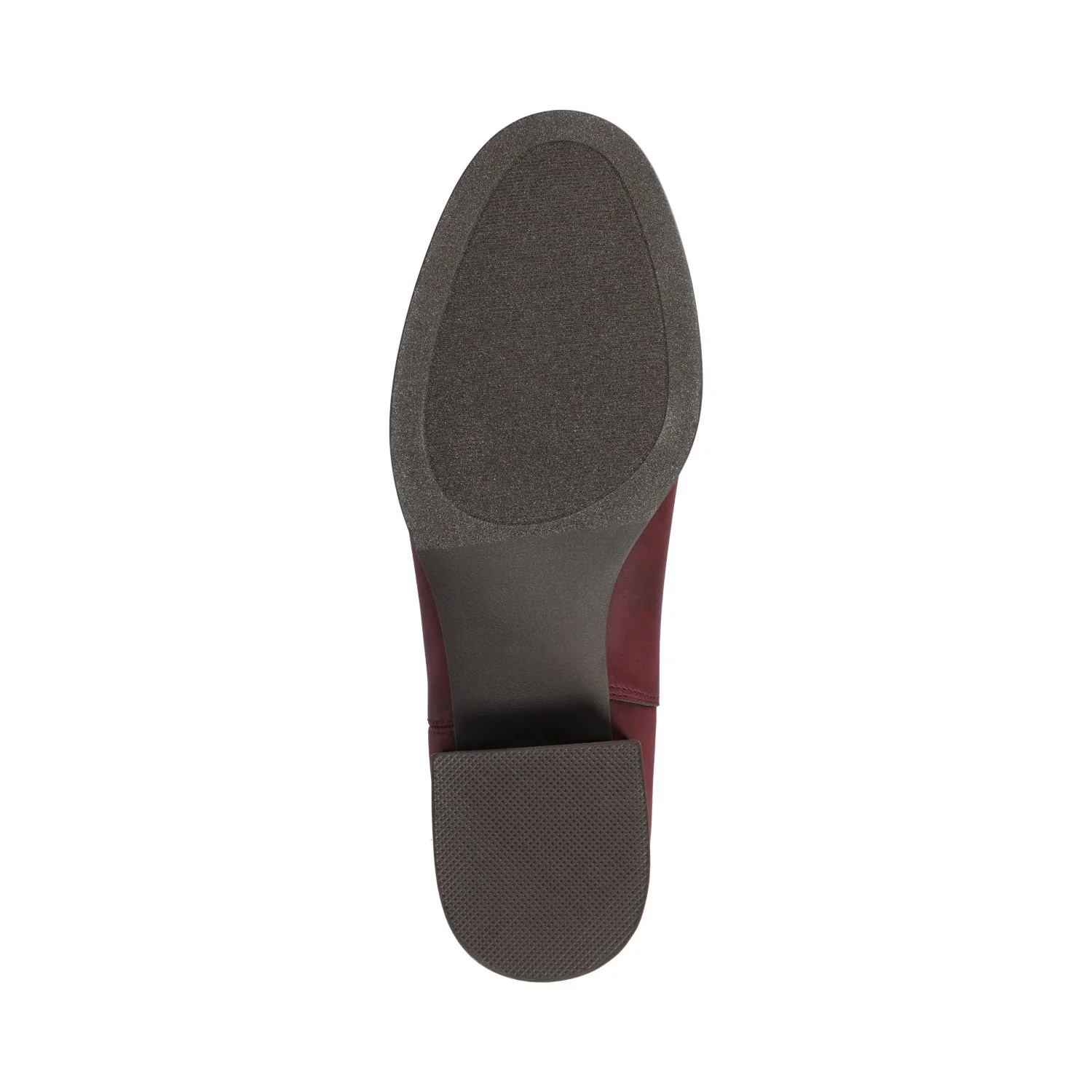 CHAYSE WESTERN PULL ON BOOTIES - Oxblood Nubuck - Image 5