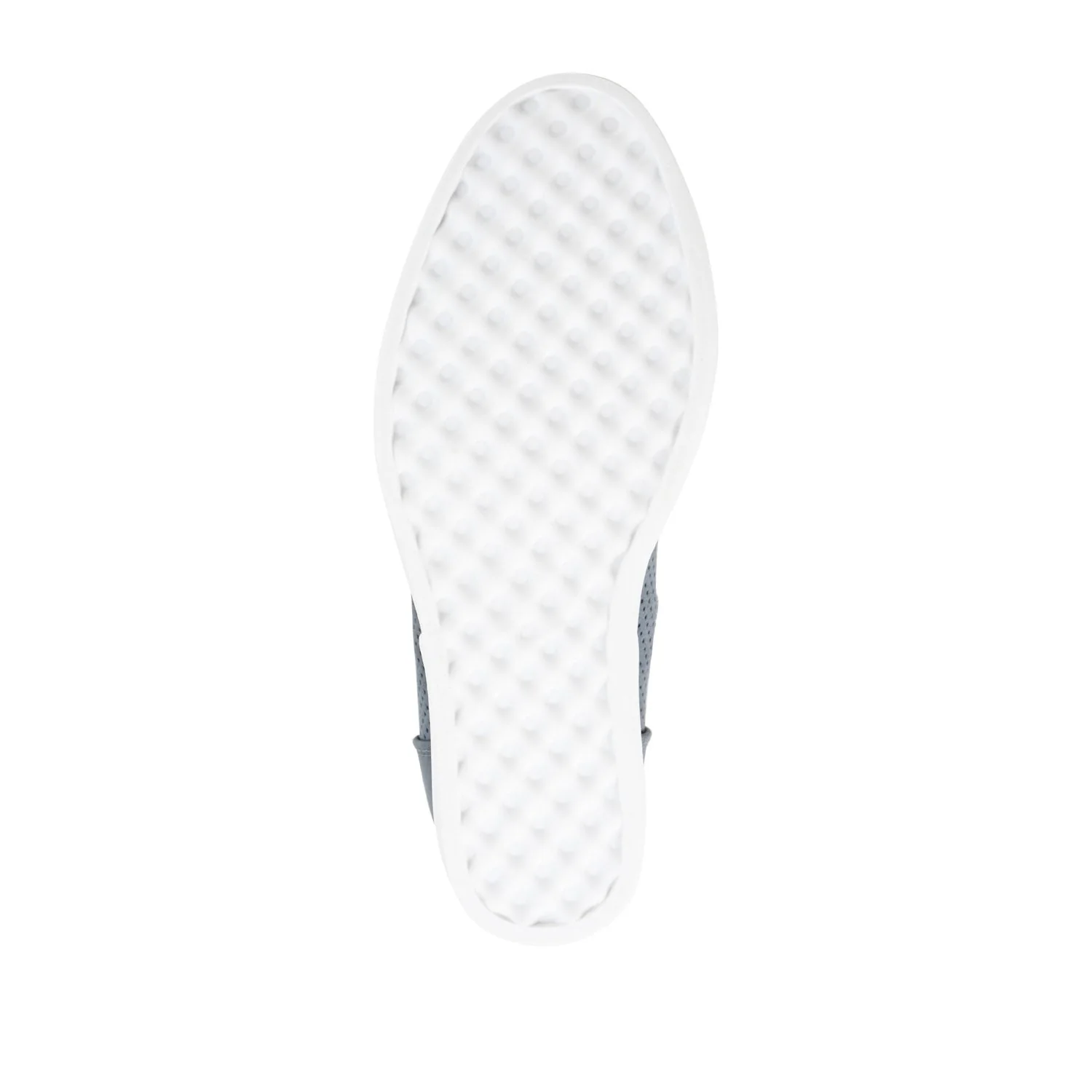 CLARA WEDGE SNEAKERS IN VEGAN LEATHER - Blue PU - Image 9