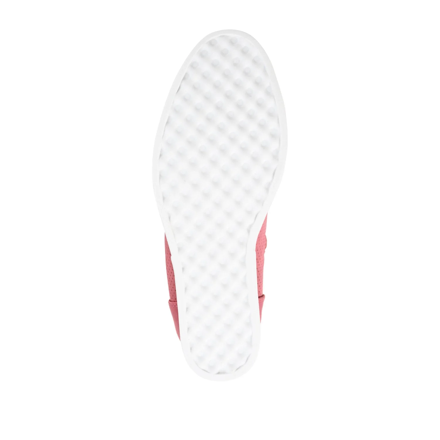 CLARA WEDGE SNEAKERS IN VEGAN LEATHER - Pink PU - Image 8