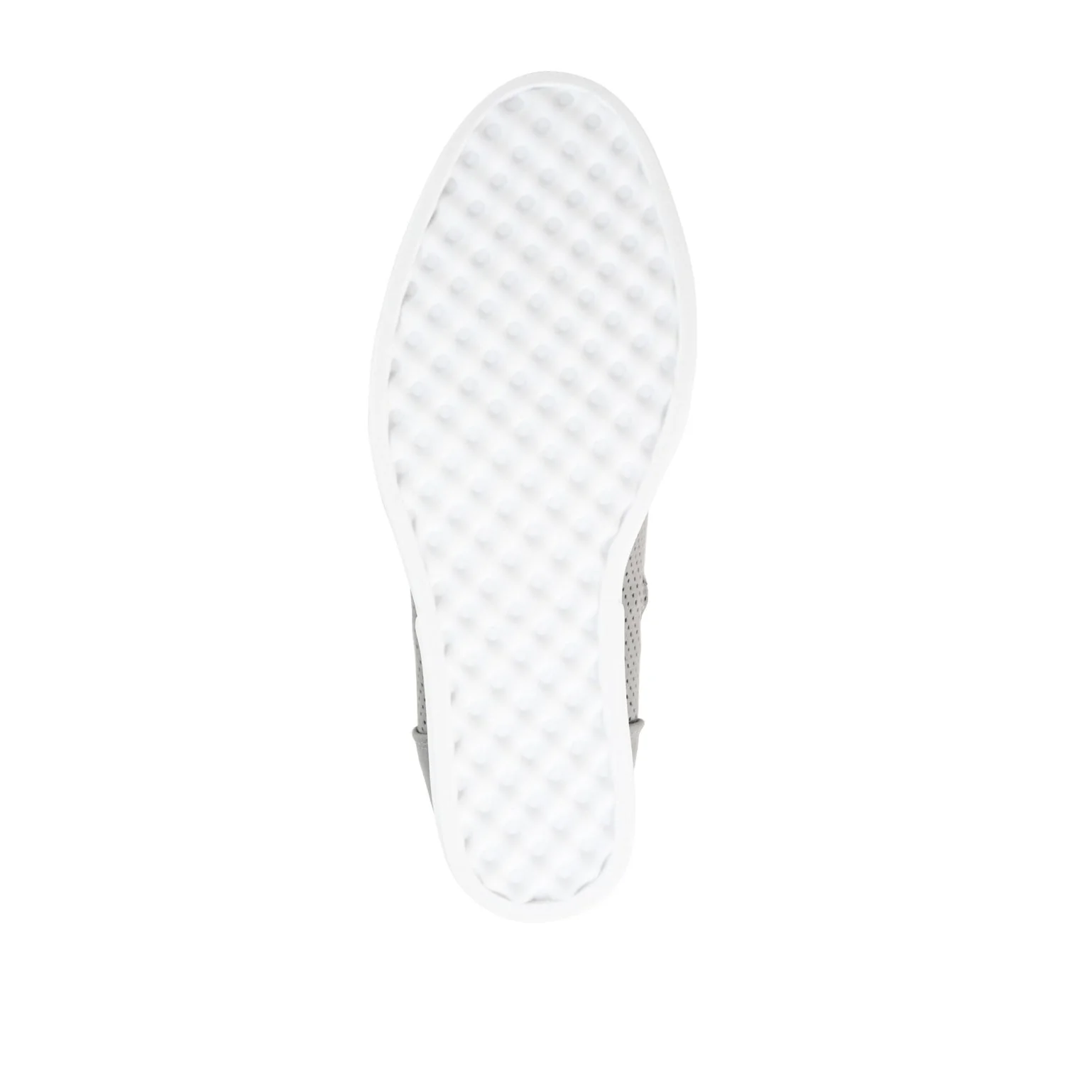 CLARA WEDGE HEEL SNEAKERS IN WIDE - Grey PU - Image 8